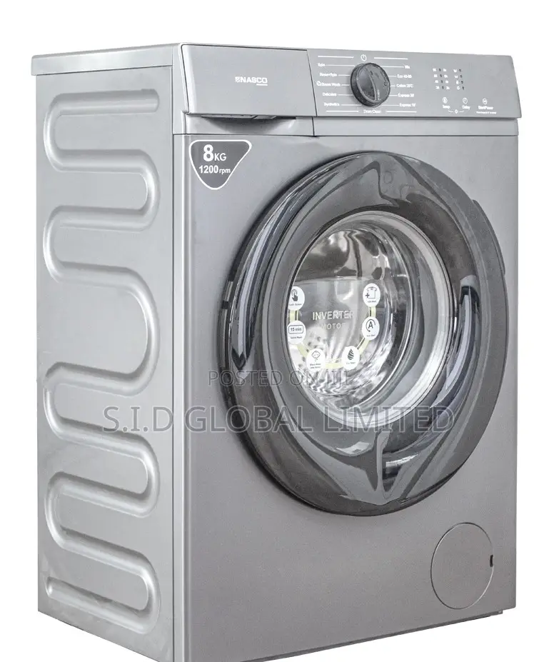A Clean Start With NASCO-6KG-FRONT-LOAD-WASHING-MACHINE