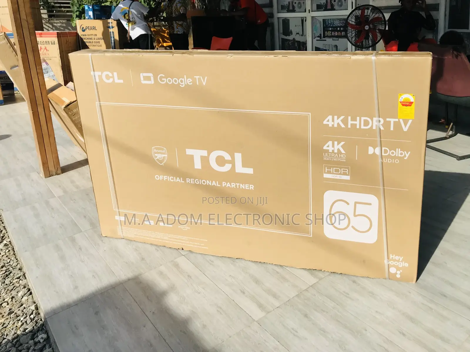 Order TCL 65p635 65 Inch Uhd Smart Android Television.