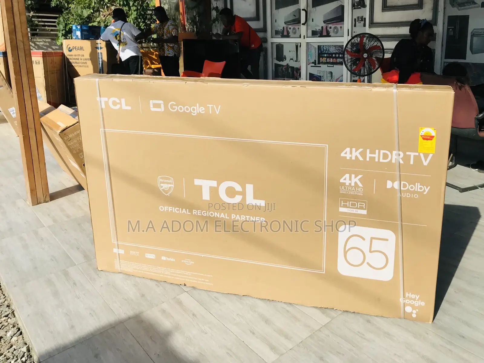 Order TCL 65p635 65 Inch Uhd Smart Android Television.