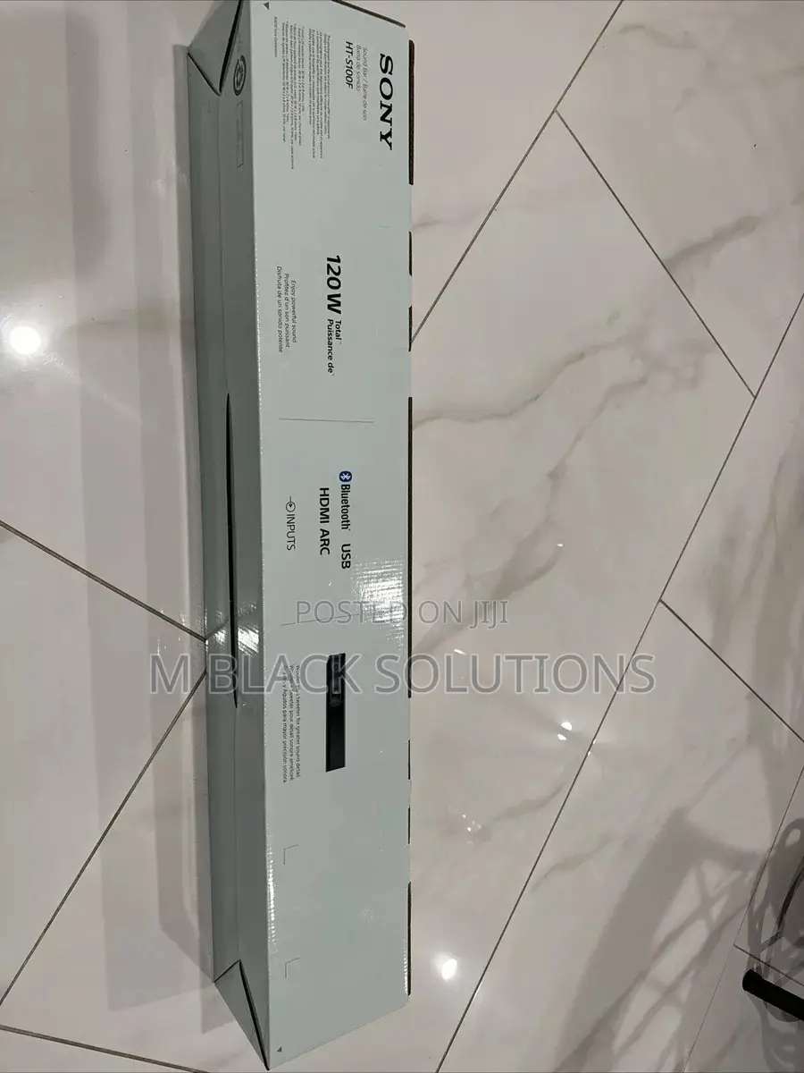 Sony 120W 2.0 Ch Ht-S100f Bluetooth Stereo Soundbar