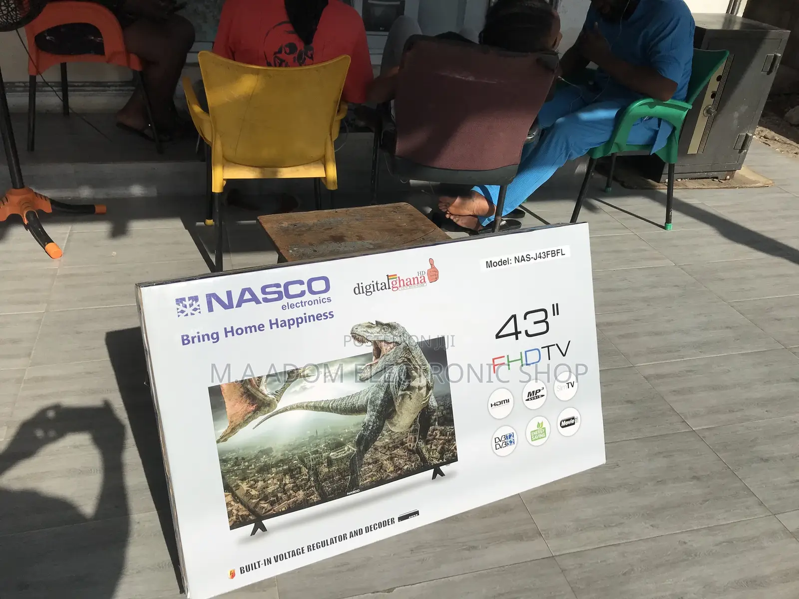 Order Original Nasco 43 Inch HD LED Digital Satellite Tv 