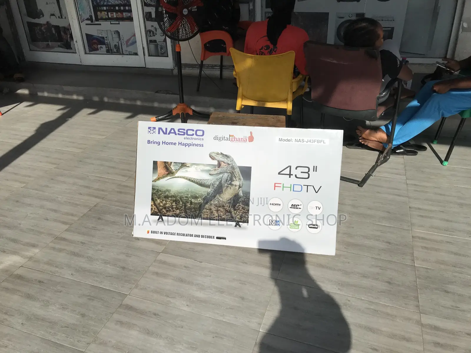Order Affordable Nasco 43 Inch Full HD Digital Satellite Tv.
