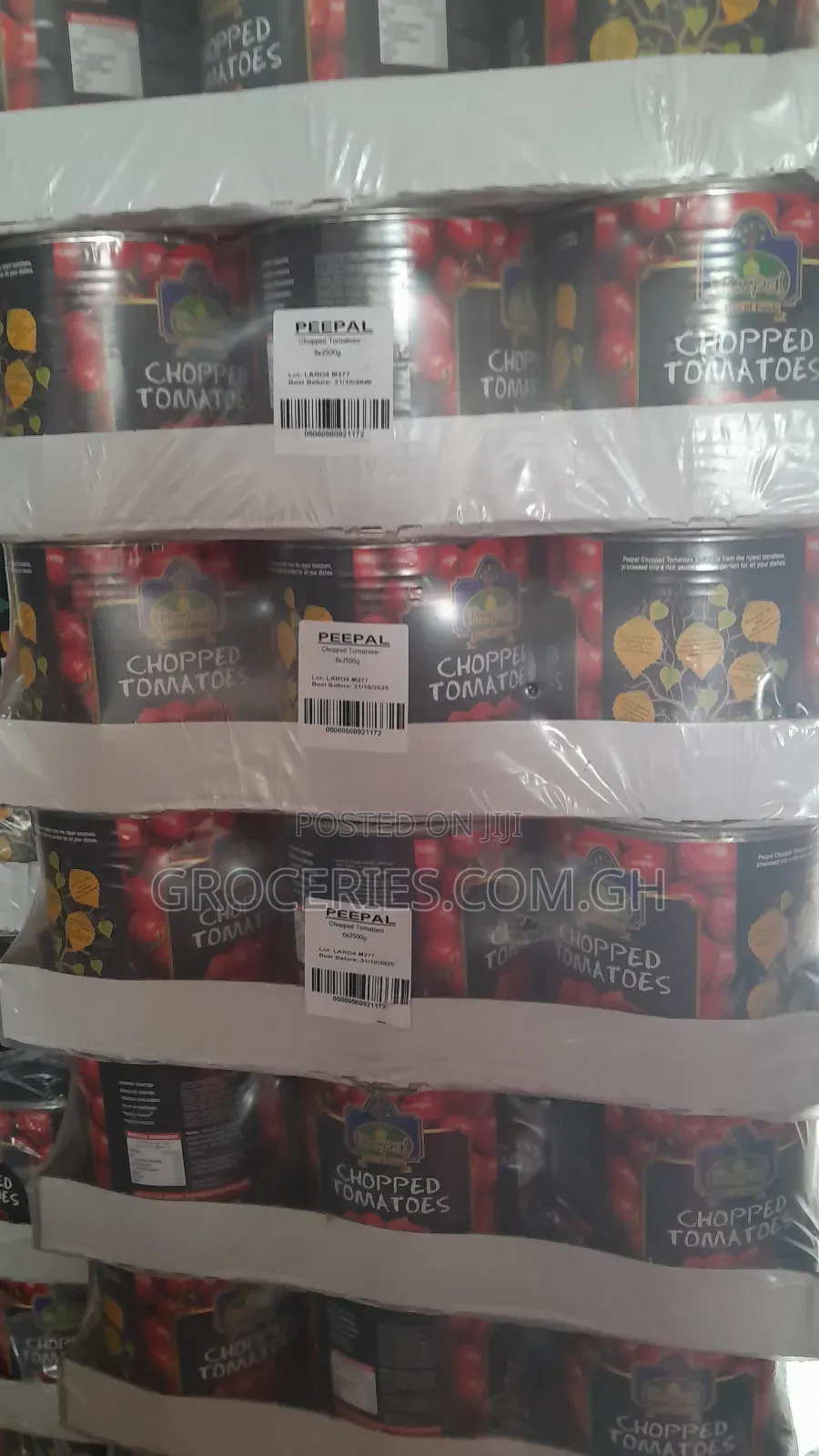 Chopped and Plumtomatoes