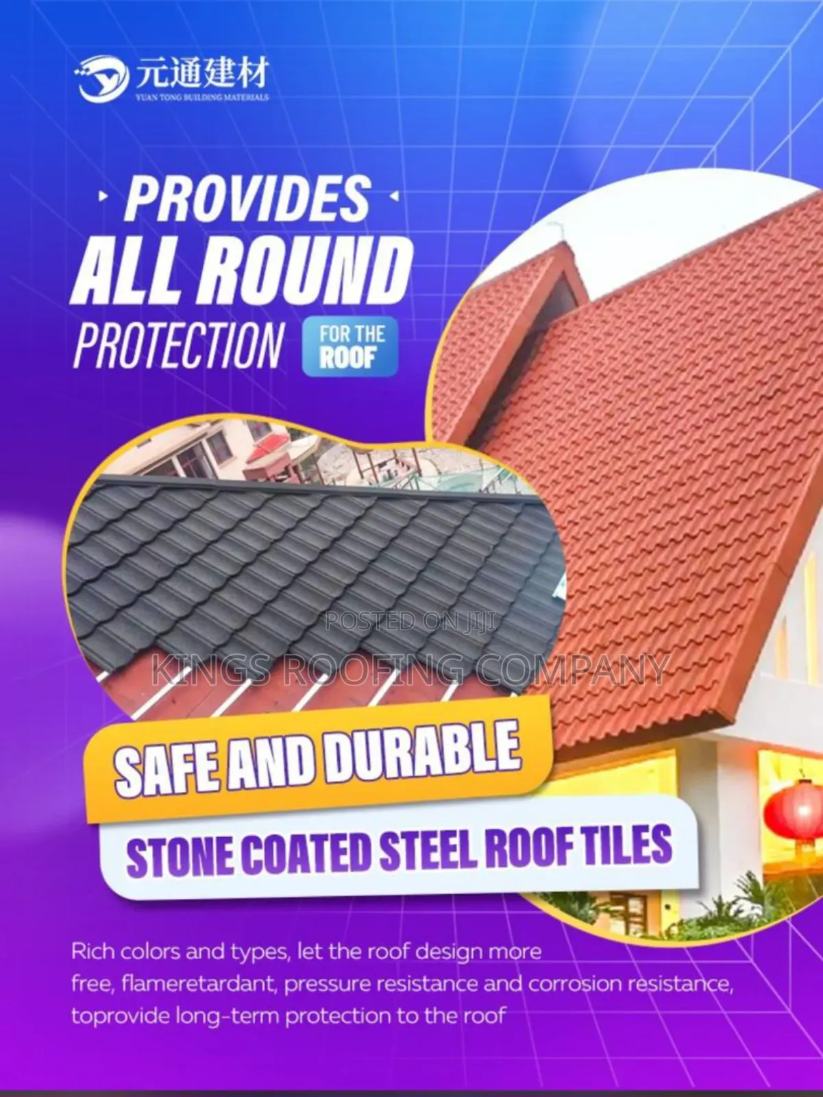 Stone-Coated Tiles (Classic and Affordable