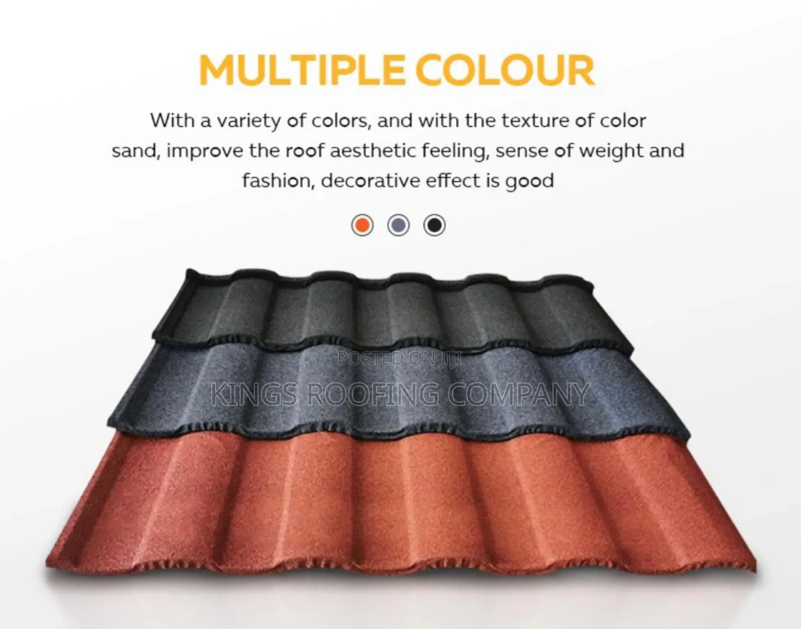 Stone-Coated Tiles (Classic and Affordable