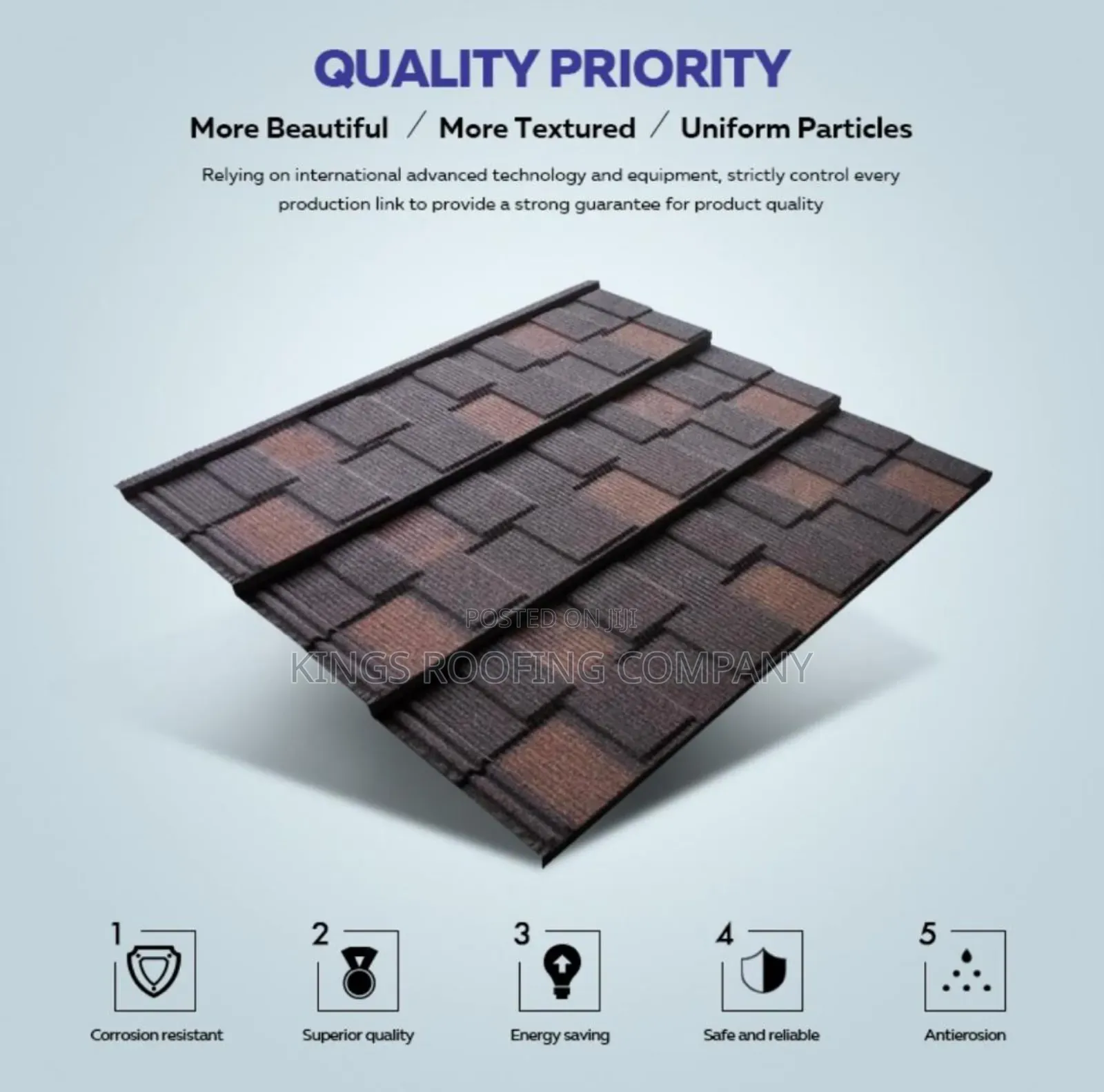 Quality Priority Alu-Zinc Shingles