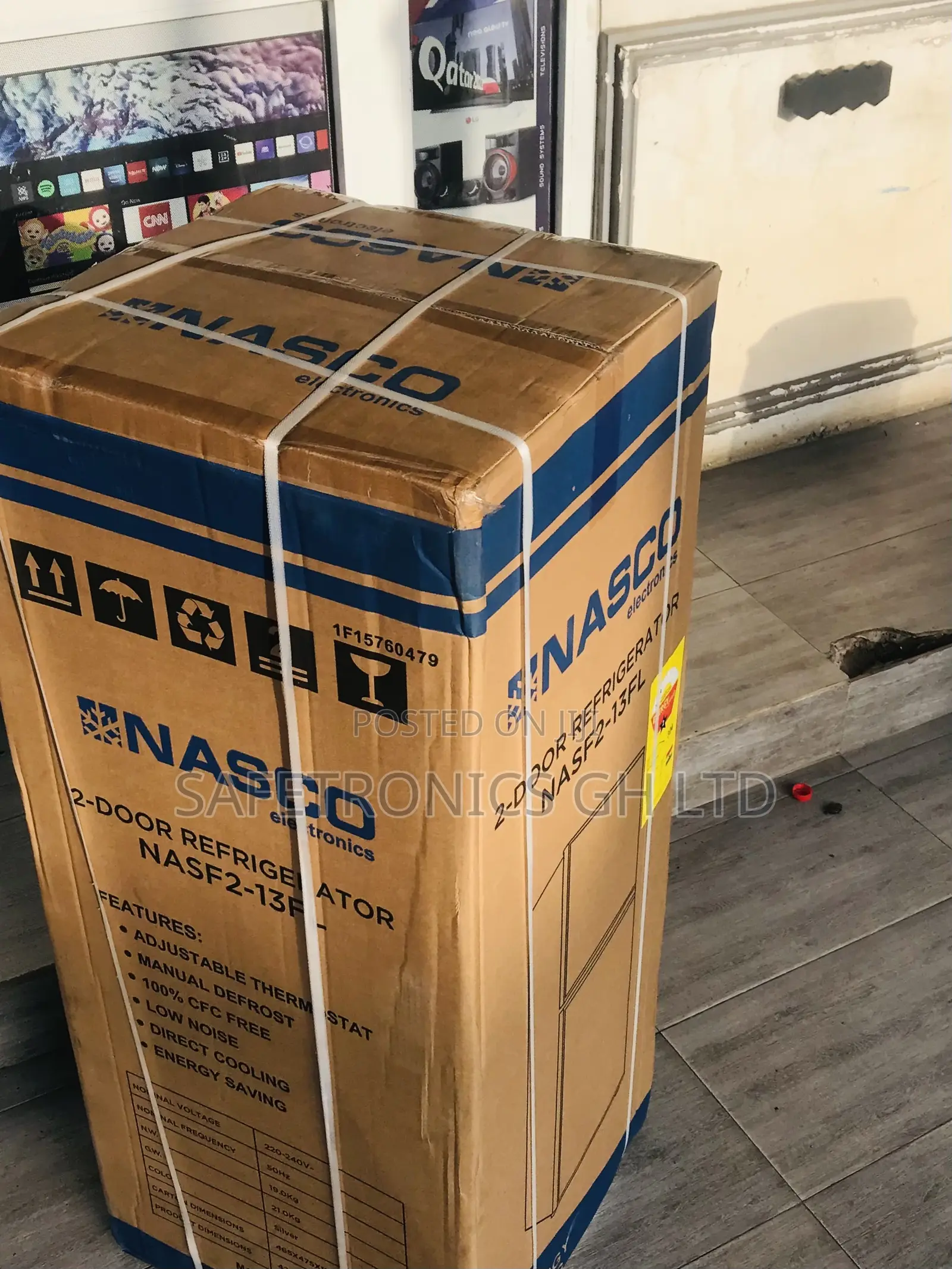 Brand New Gray Doubledoor Top Mount 112l Nasf2-13fl