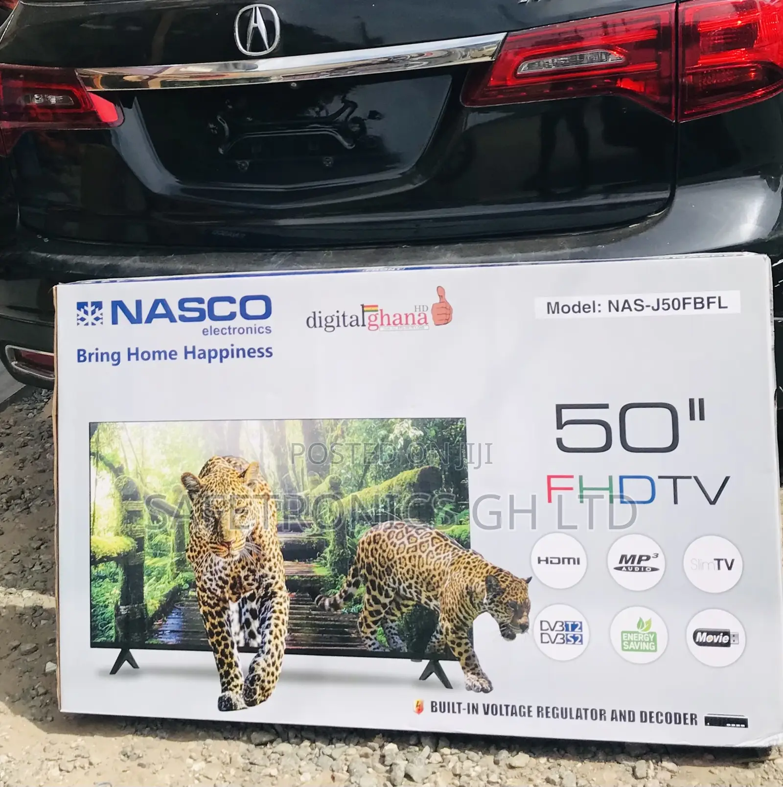 Nasco HDMI Digital Satellite 50 Inch Led Full HD Tv