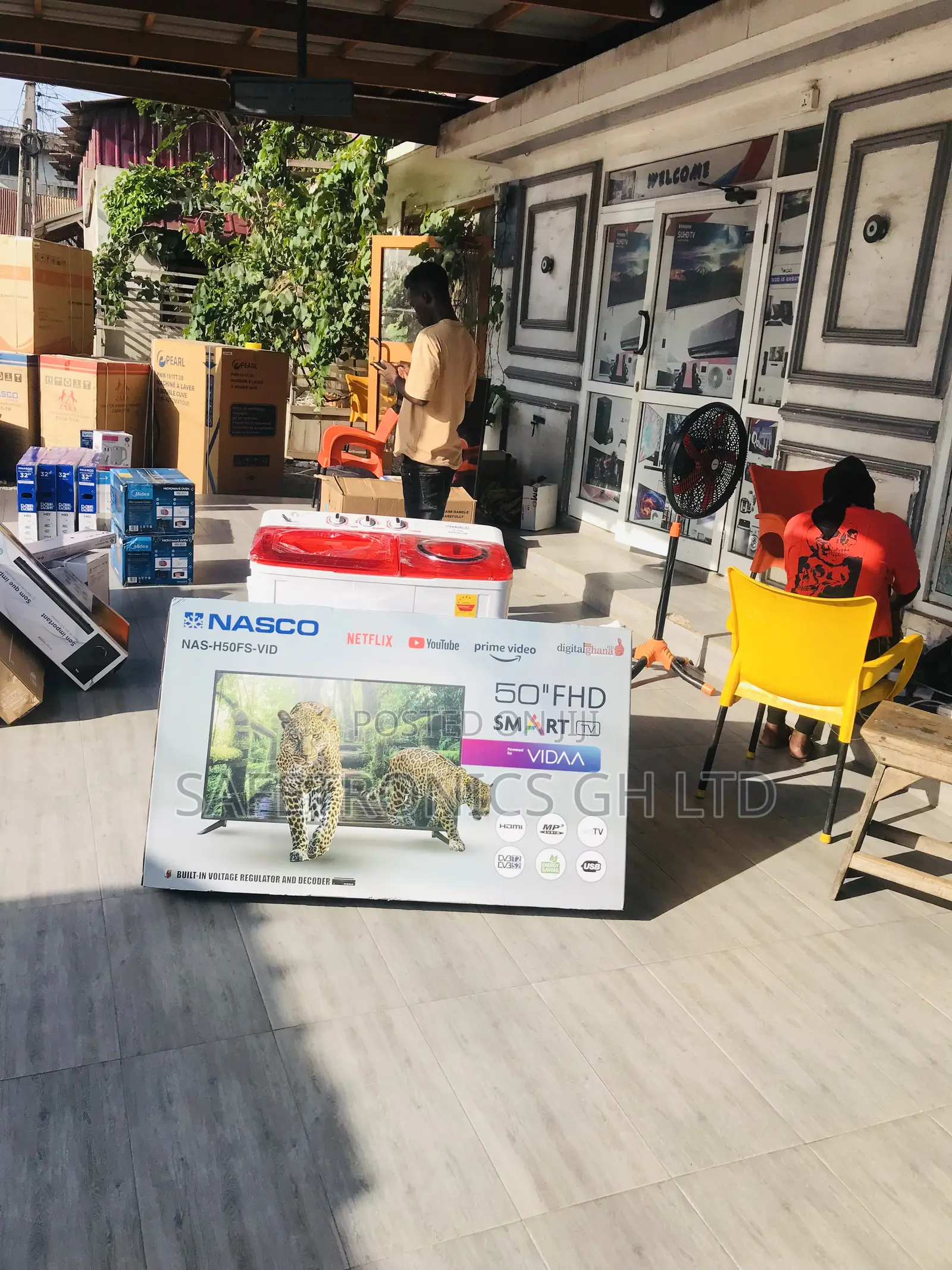 Nasco Smart Led Digital Satellite Reliable UHD Tv