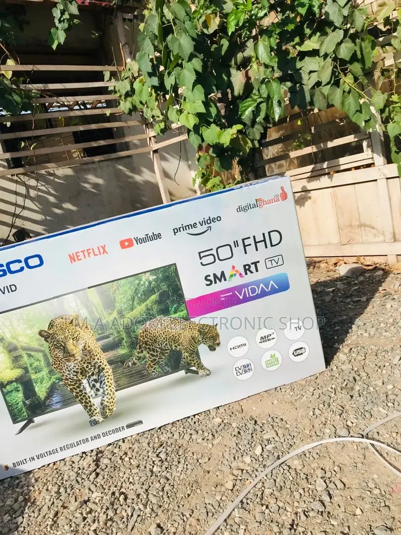 Nasco 50" Smart FHD TV: Immersive Entertainment