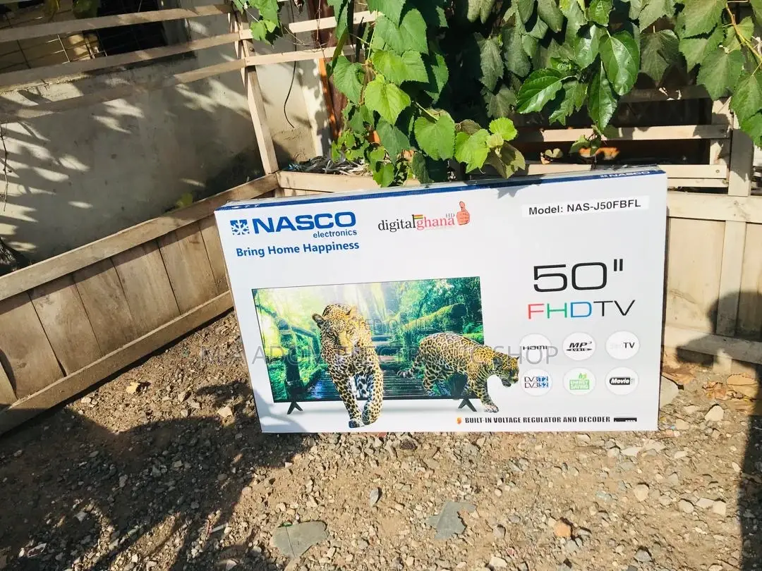 Nasco 50" Smart FHD TV: Your Home Entertainment Hub