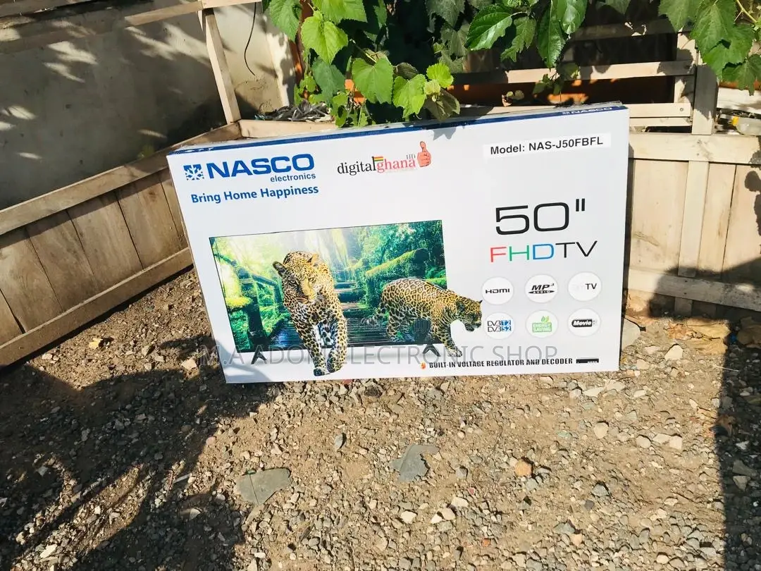 Nasco 50" Smart FHD TV: Your Home Entertainment Hub