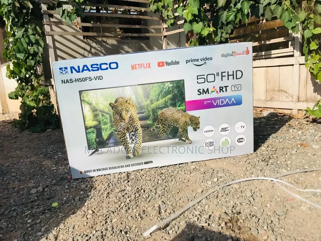 Nasco 50" Smart FHD TV: Your Ultimate Home Theater