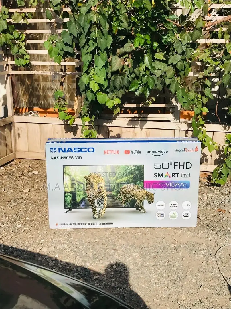 Nasco 50" Smart FHD TV: A Cinematic Experience at Home