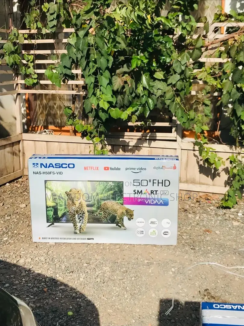 Nasco50"Smart FHD TV:Your Ultimate Home Entertainment Hub
