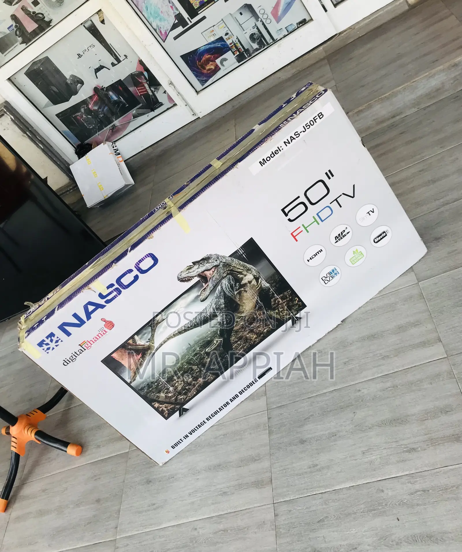 Buy Authentic Nasco 50 Inch Full HD Satellite Tv(Black).