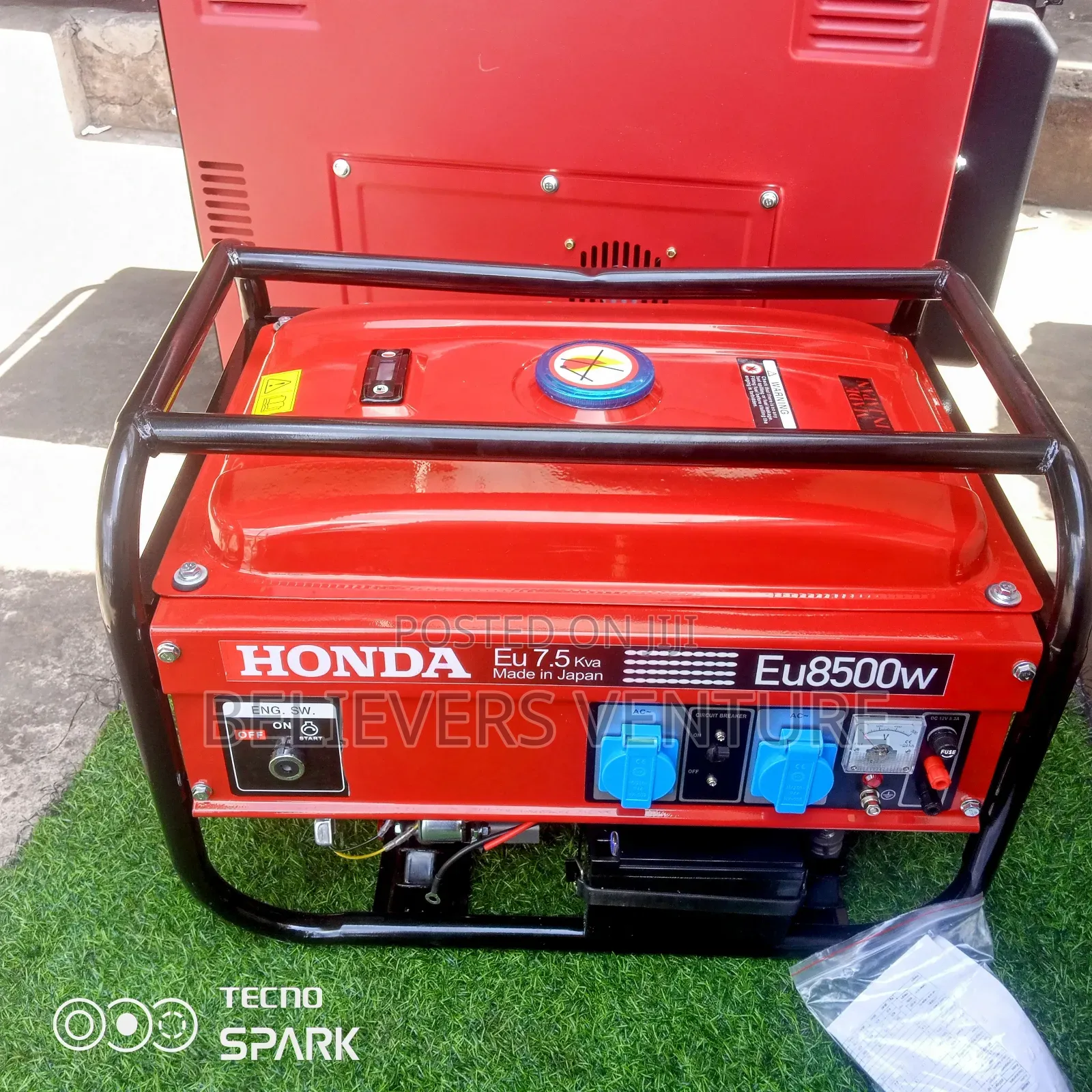 8500watt Honda Generator Petrol Key Start Honda Generator 