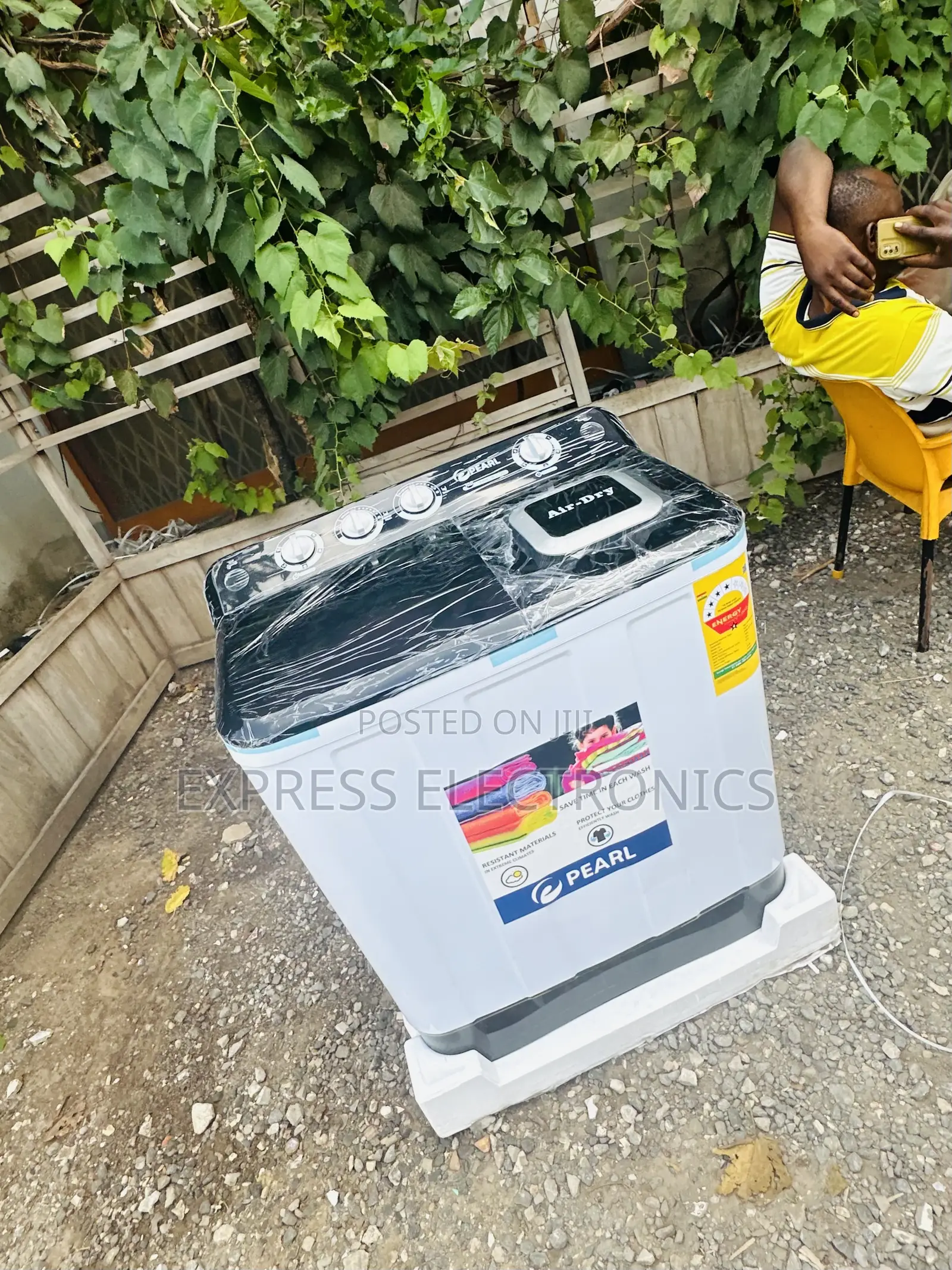 2 Basins Washing Machine Pearl 10kg Topload White
