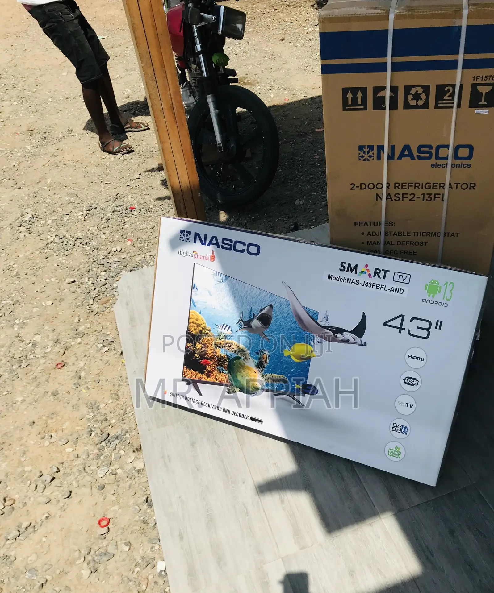 Buy Classic Nasco 43 Inch HD Smart Android Tv(Black).