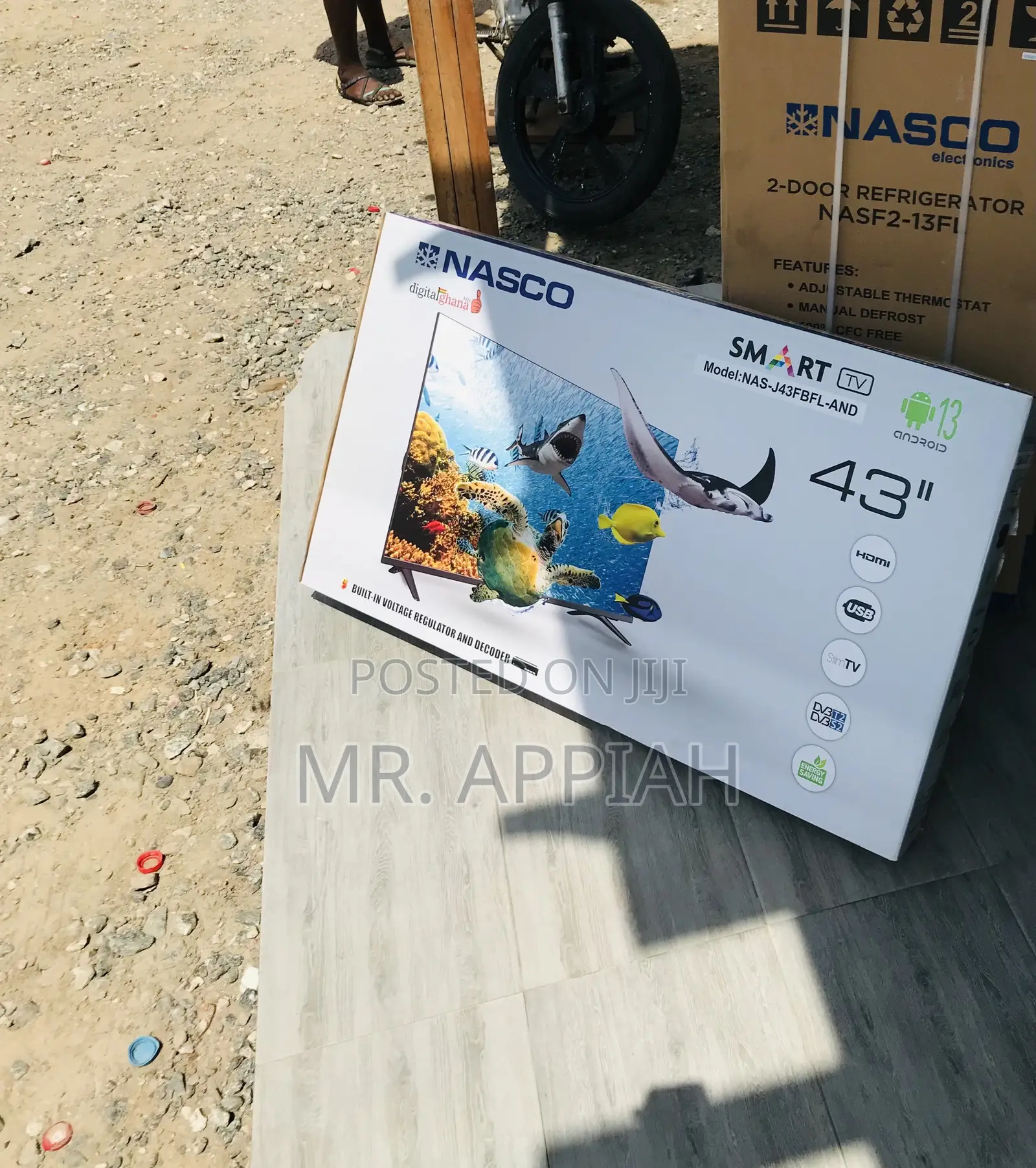 Buy Classic Nasco 43 Inch HD Smart Android Tv(Black).