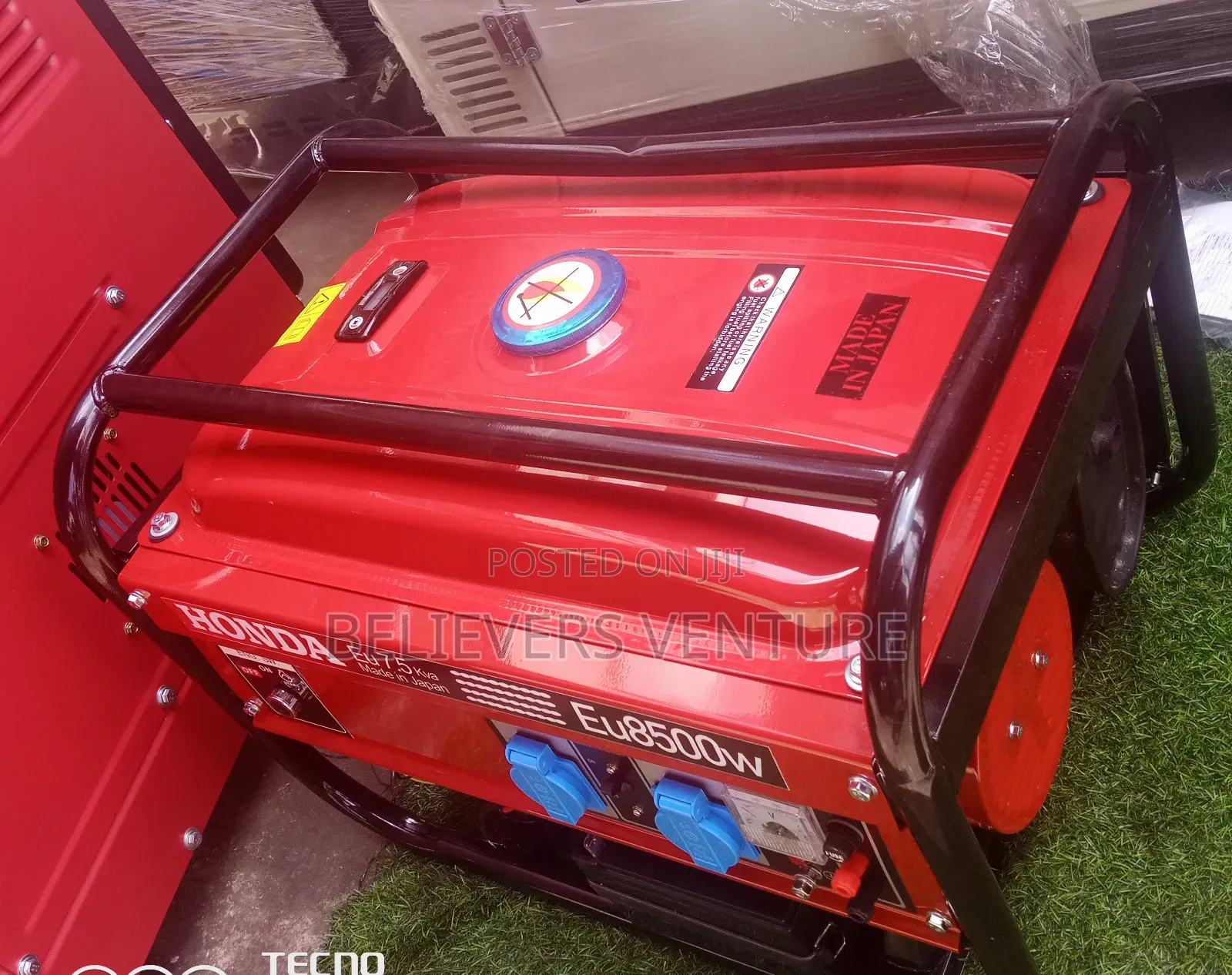 Power Generator Petrol 7.5kva Honda Generator 8500watt Key