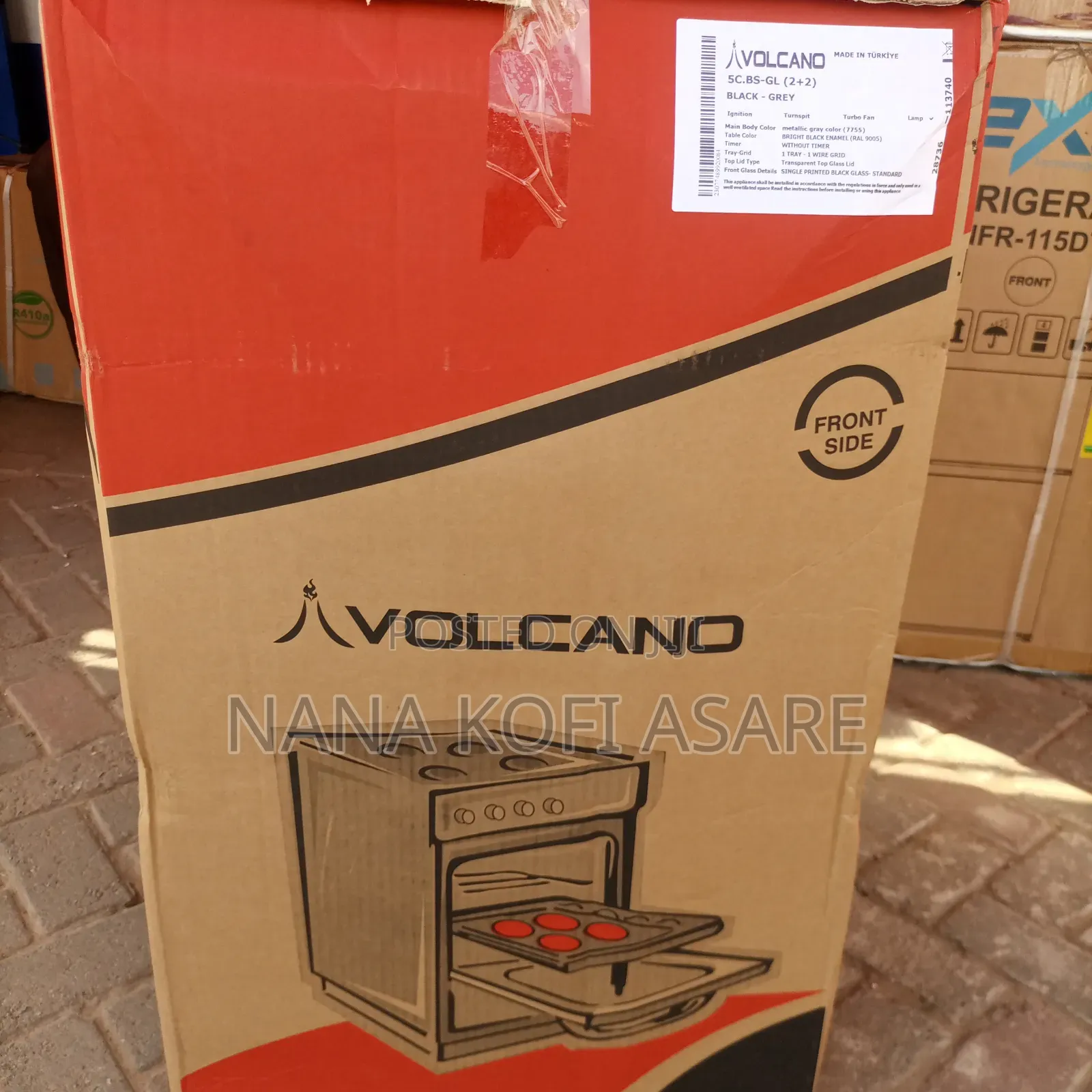 Volcano 50 50 Cooker 2 Gas / 2 Electric