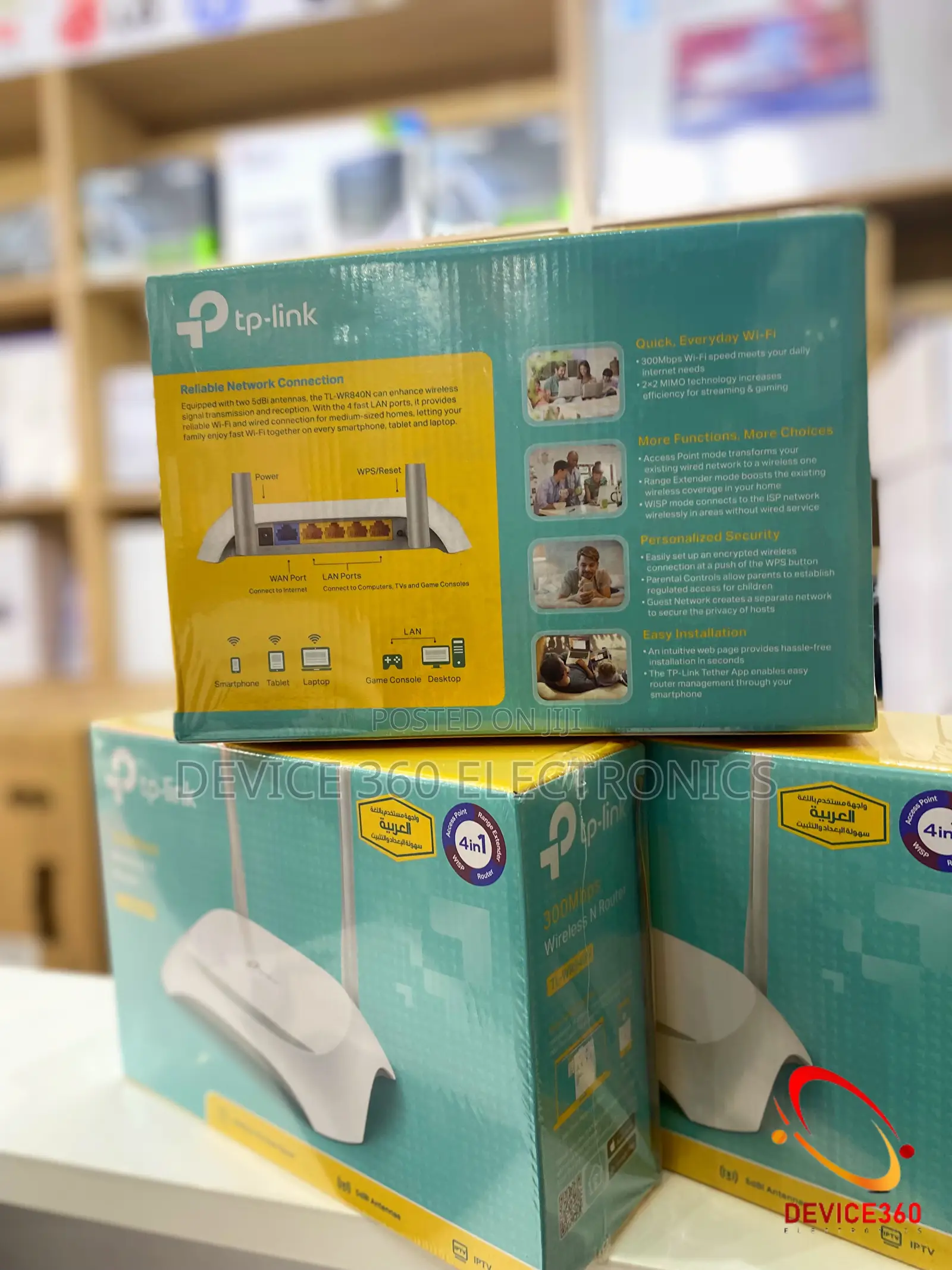Tp-Link Tl-Wr840n 300 MBPS Wireless Router