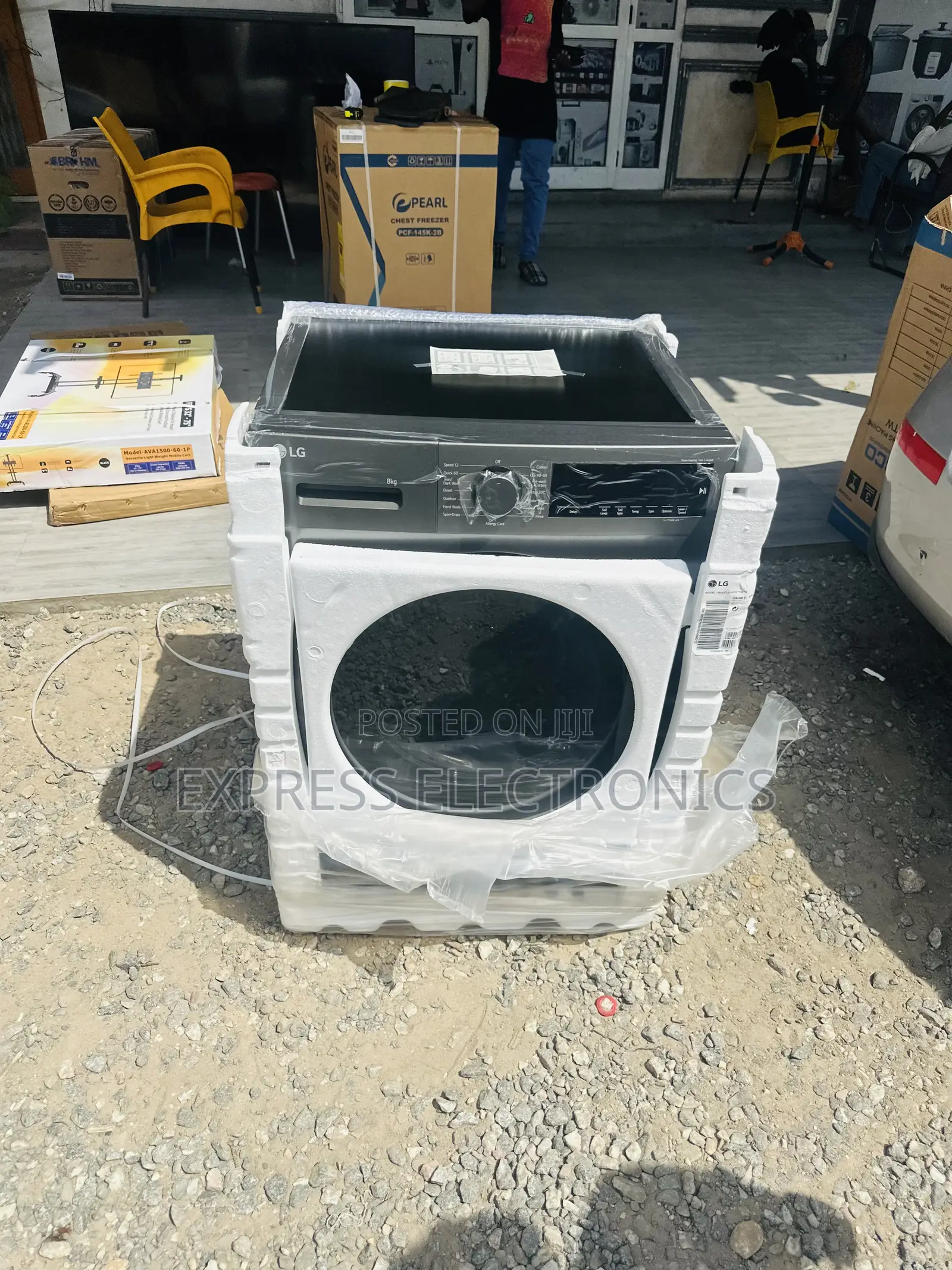 Washing Machine 8kg Front Load LG F2Y1TYP6J —