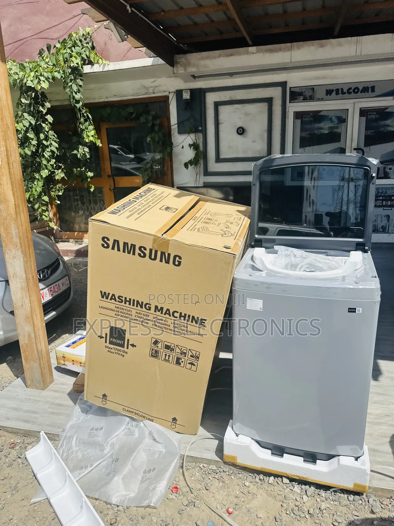Powerful Washer Full Auto Samsung 13kg Wa13cg5441by-