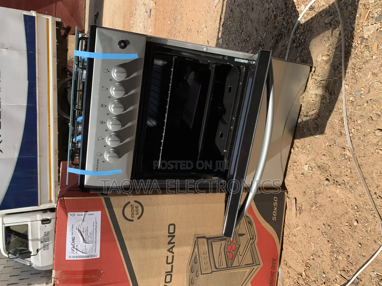 Grill Build-in Volcano 4 Burner