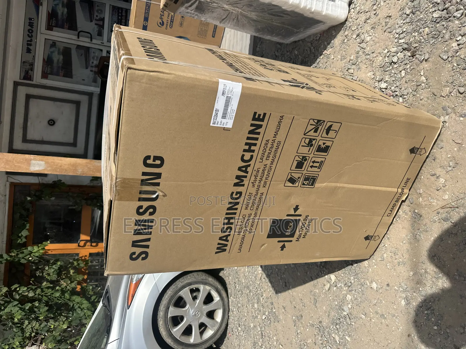 Nice Design Samsung Wa13cg5441bgy WM Grey Color. 