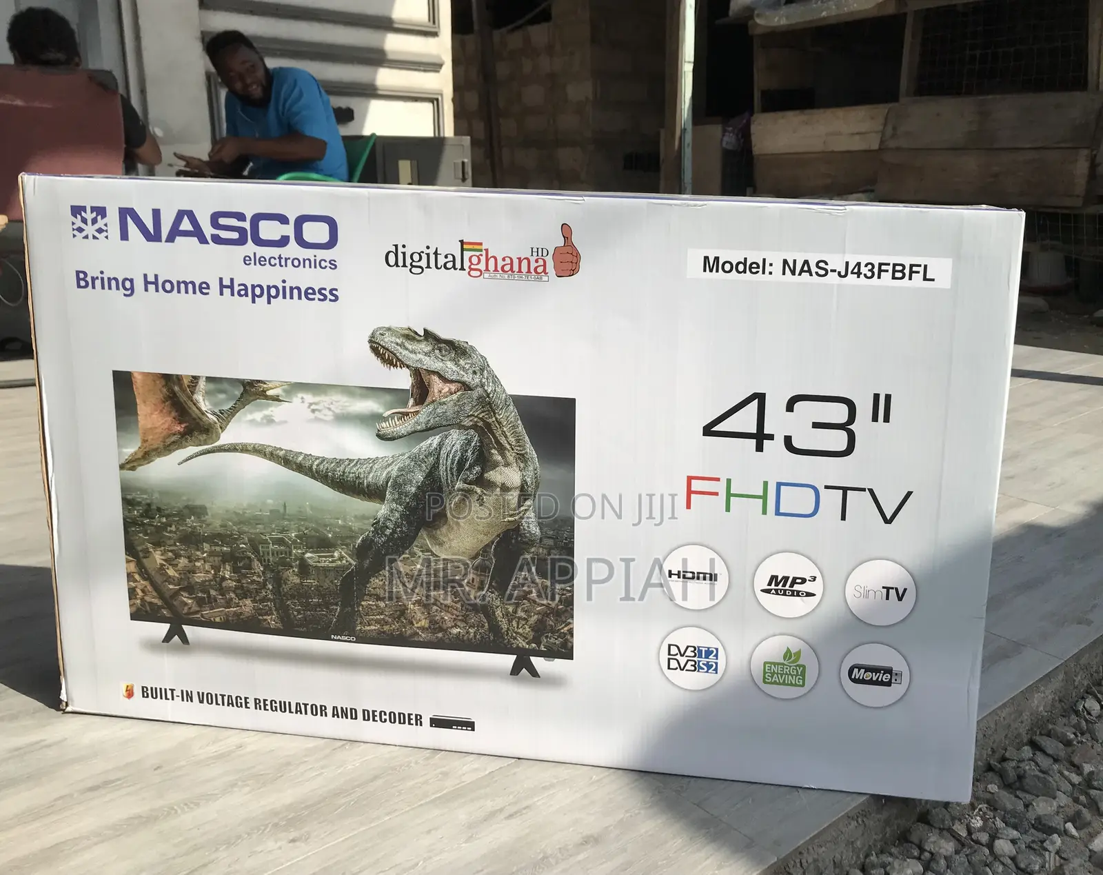 Choose Nasco 43 Inch Full HD Satellite Electric Television.