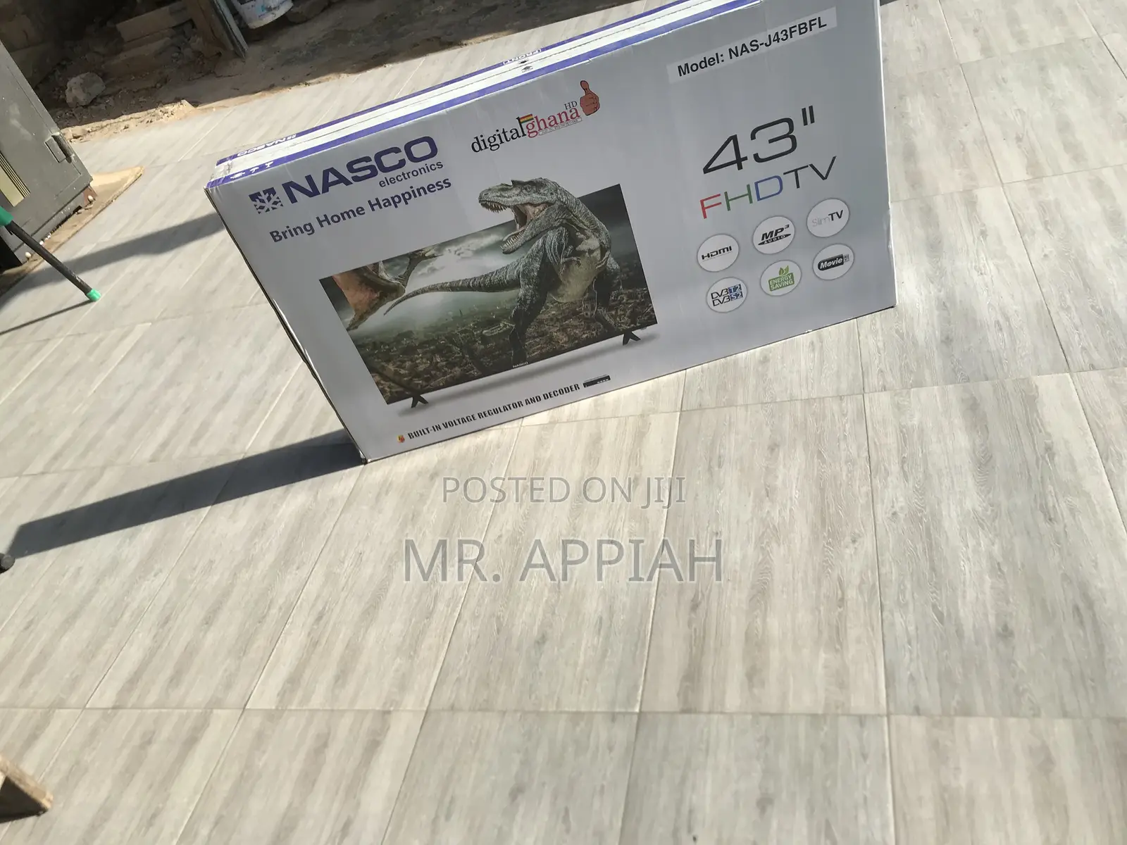 Choose Durable Nasco 43” Full Hd Satellite Electric Tv