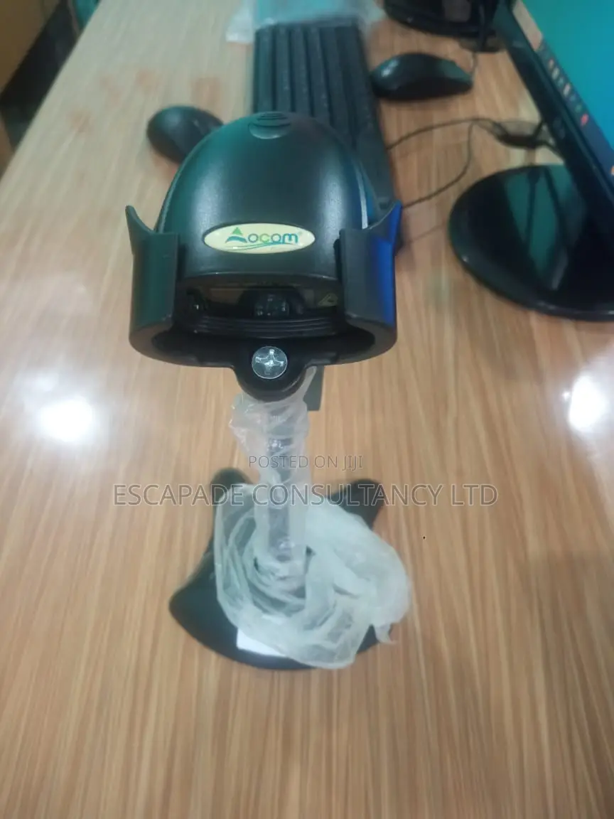 Barcode Scanner Automatic With Stand 1D Ocom