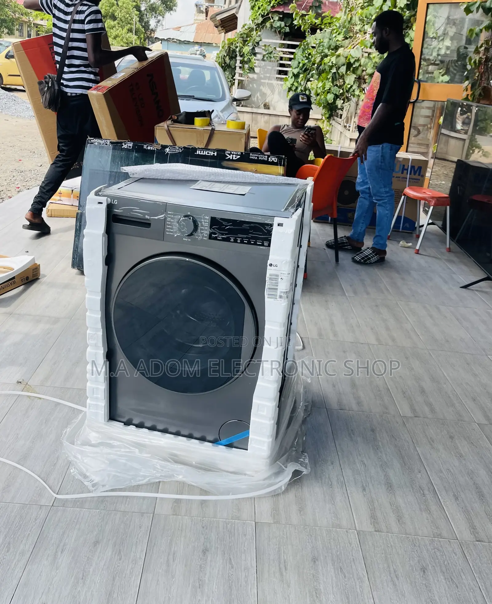 LG F2Y1TYP6J Front Load Electric Washing Machine(8kg) 