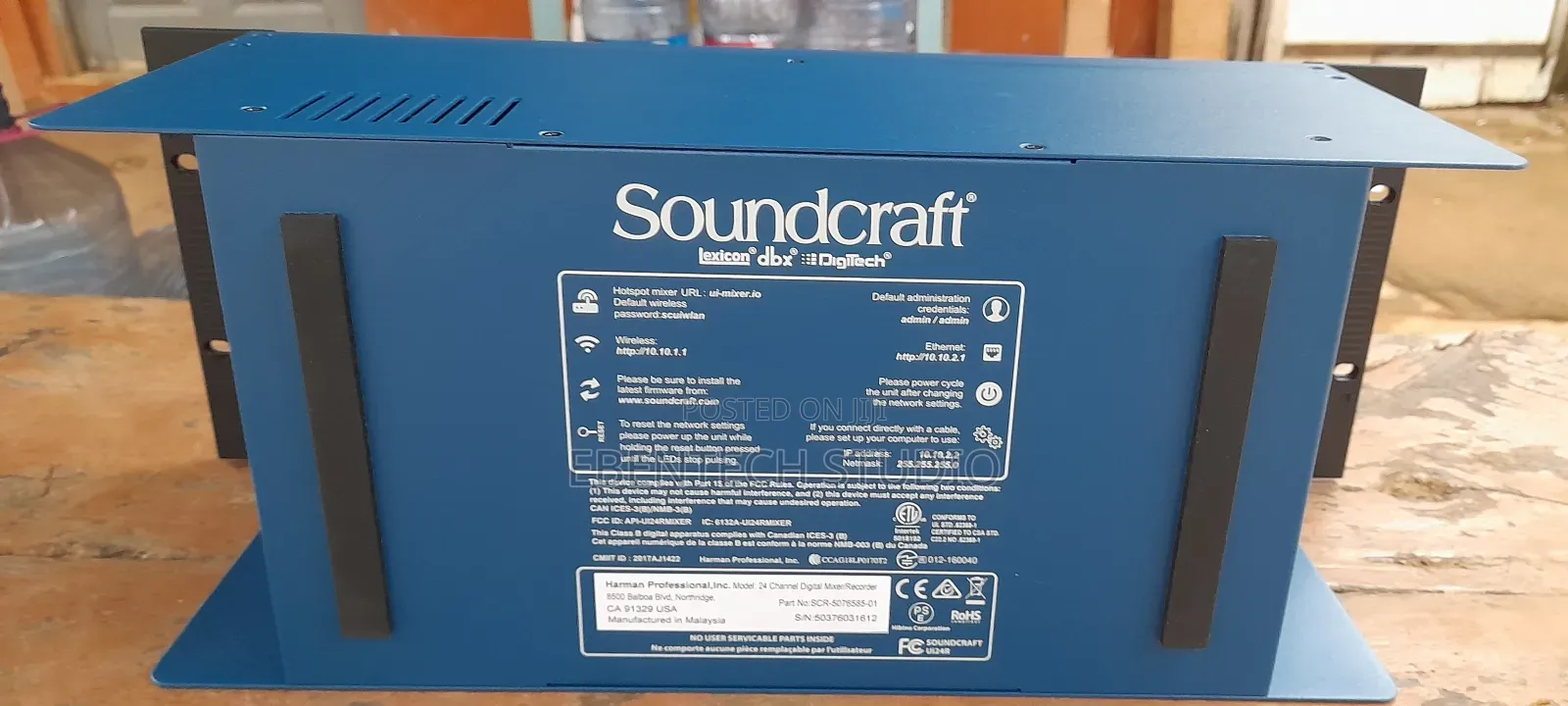Soundcraft Ui24r Digital Mixer With Engineer for Rent
