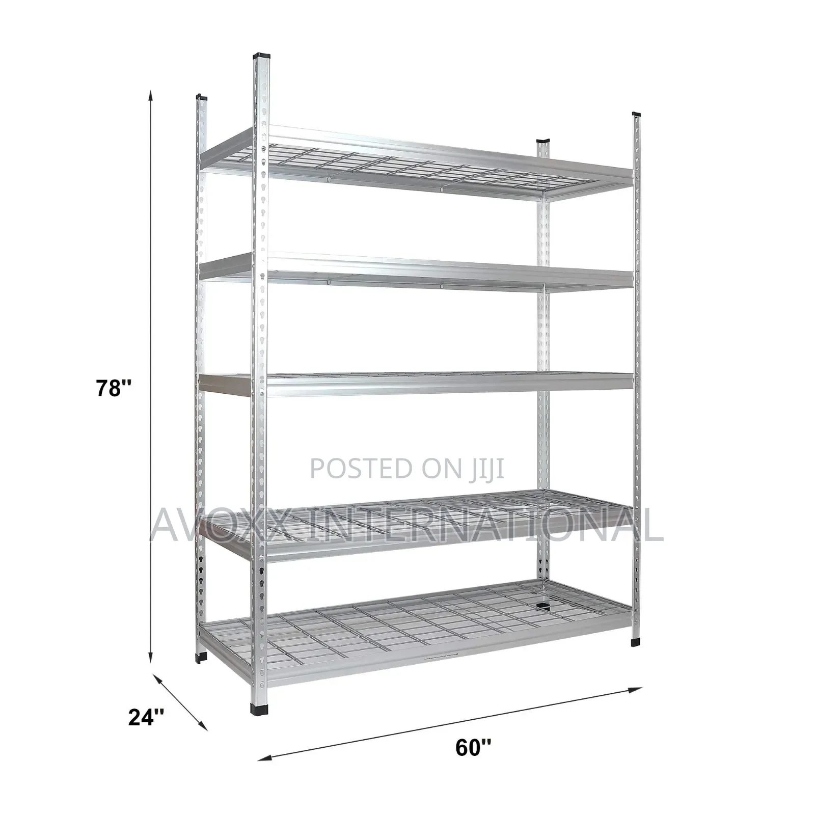 Heavy Duty Adjustable Storage Shelving Unit, 5 , High-grade