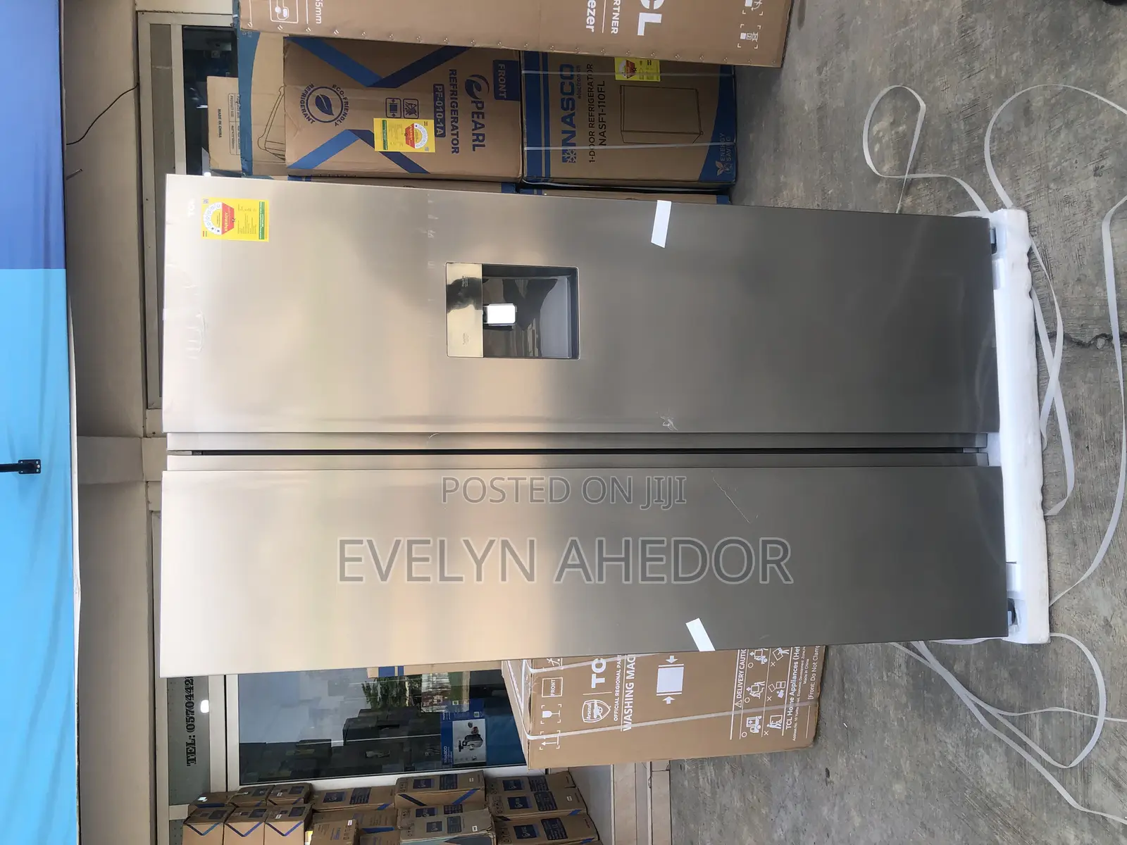 Affordable TCL Side by Side Door Fridge 503 Liters