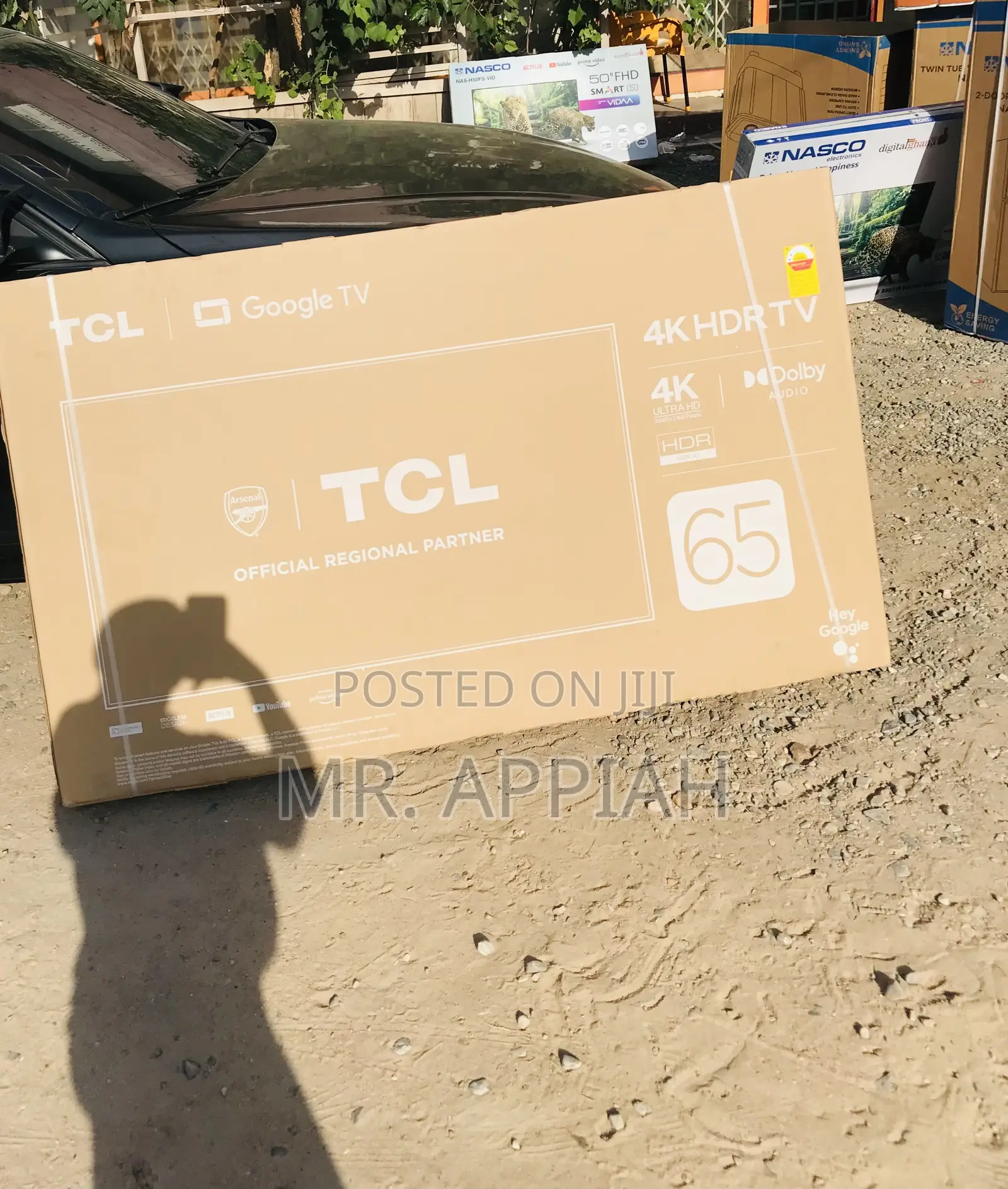 Unique TCL 65p635 65 Inch HDR Frameless Google Electric Tv.