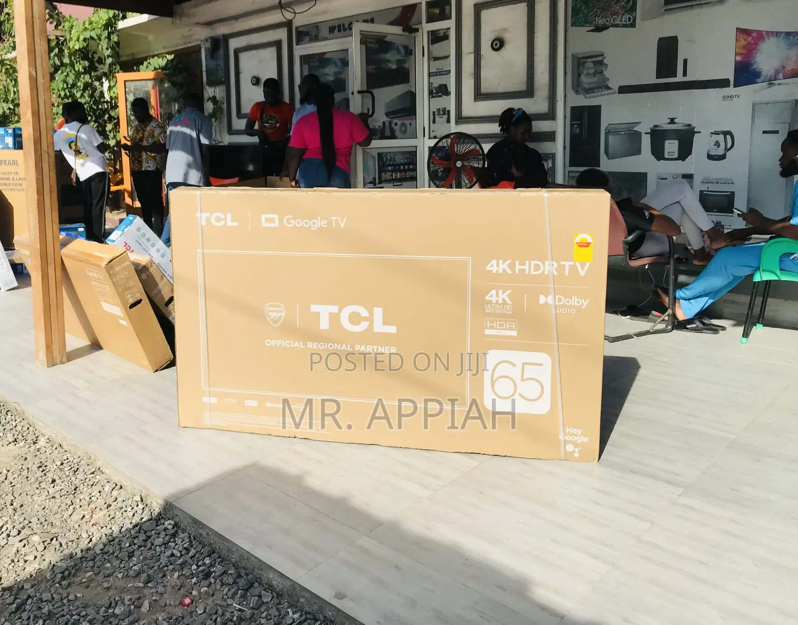 Shop Unique TCL 65p635 65” HDR Frameless Google Television.