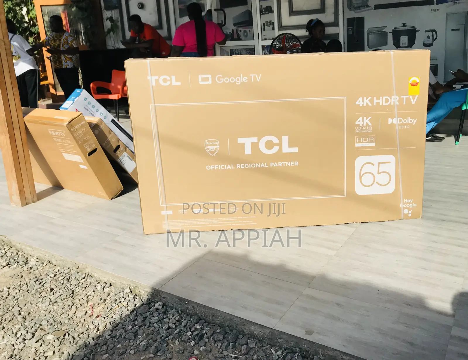 Shop Unique TCL 65p635 65” HDR Frameless Google Television.