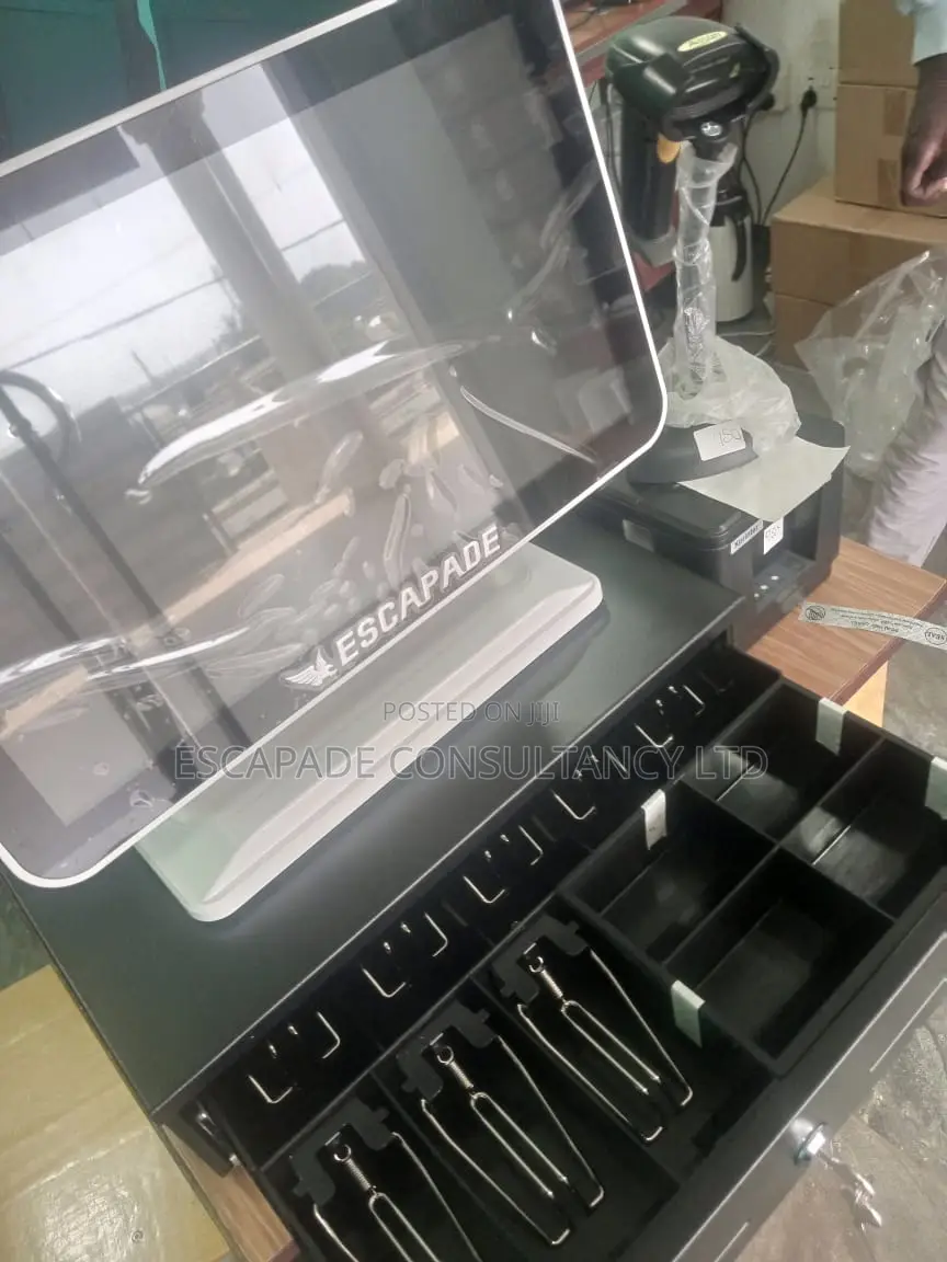 Pos Computer Single Screen With I3,128gb Ssd,8gb RAM Combo