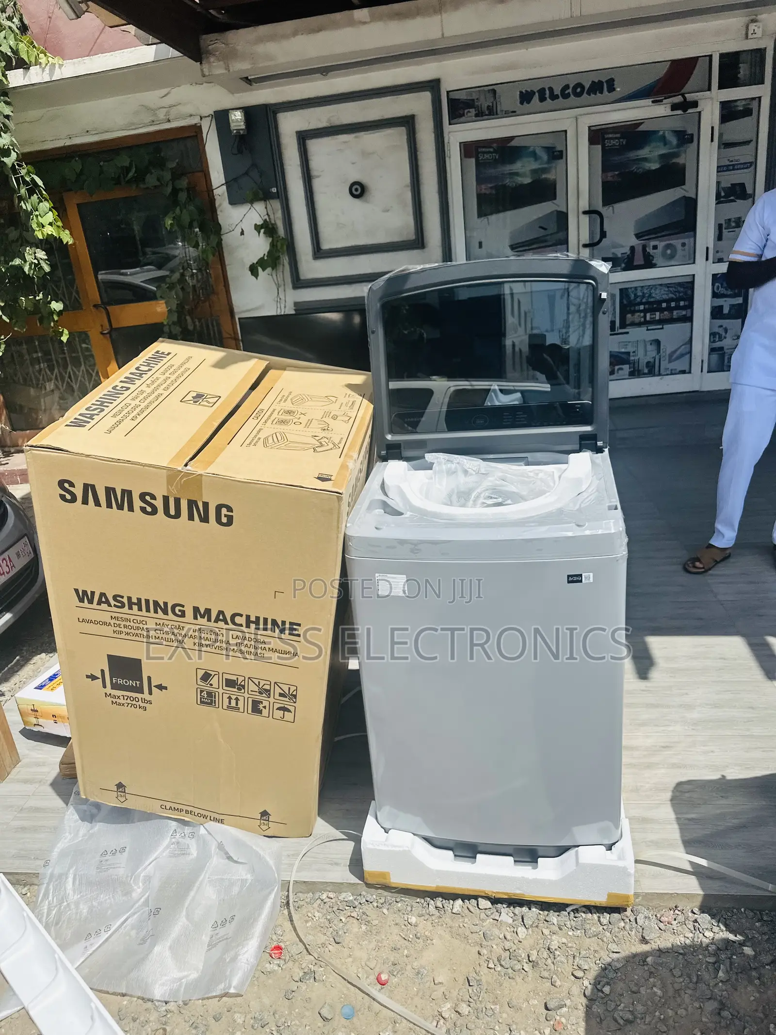 New Arrivals of Samsung Wa13cg5441bgy WM Topload