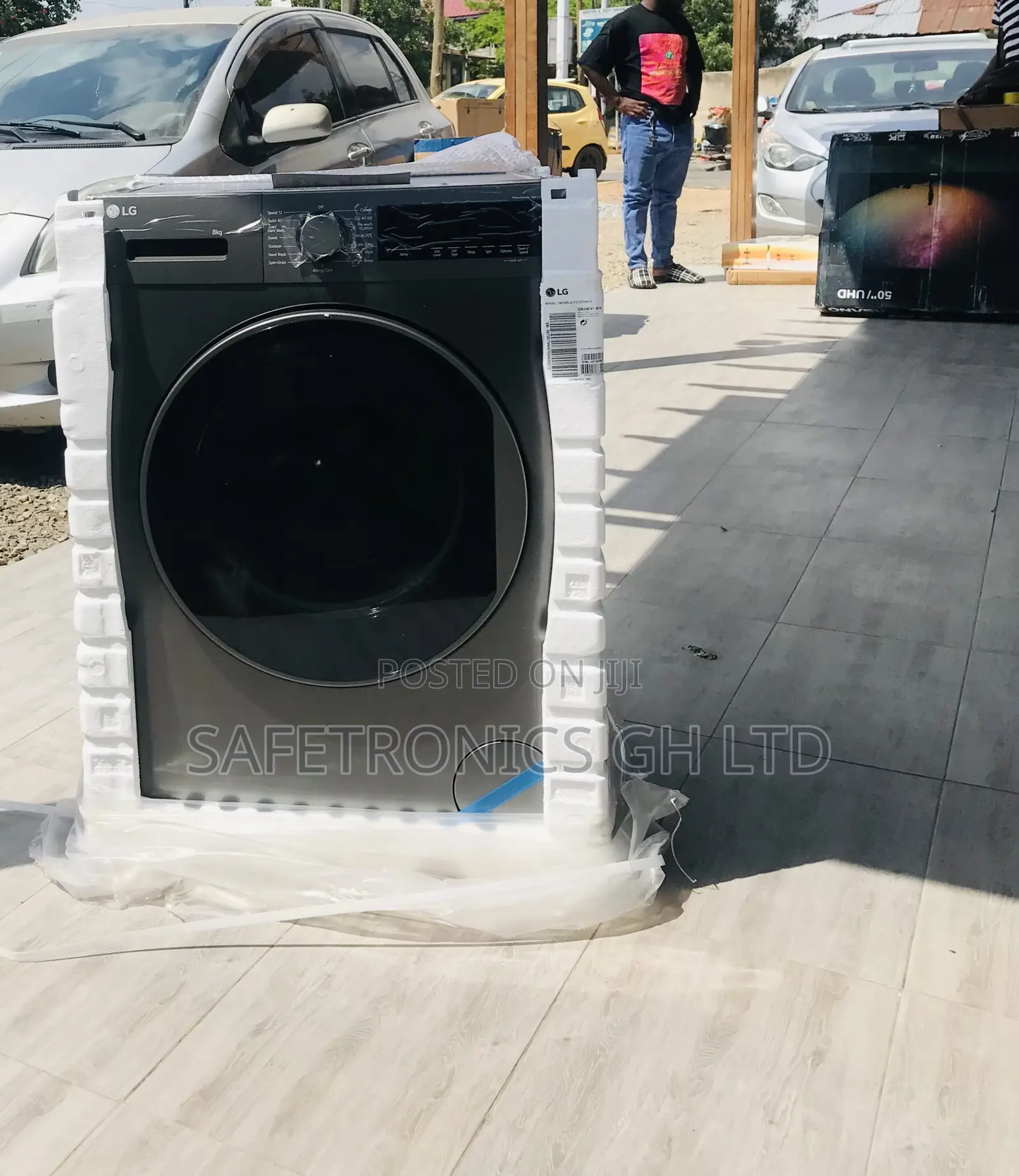 LG Soft Wash Full Auto F2Y1TYP6J Frontload 8kg Washer