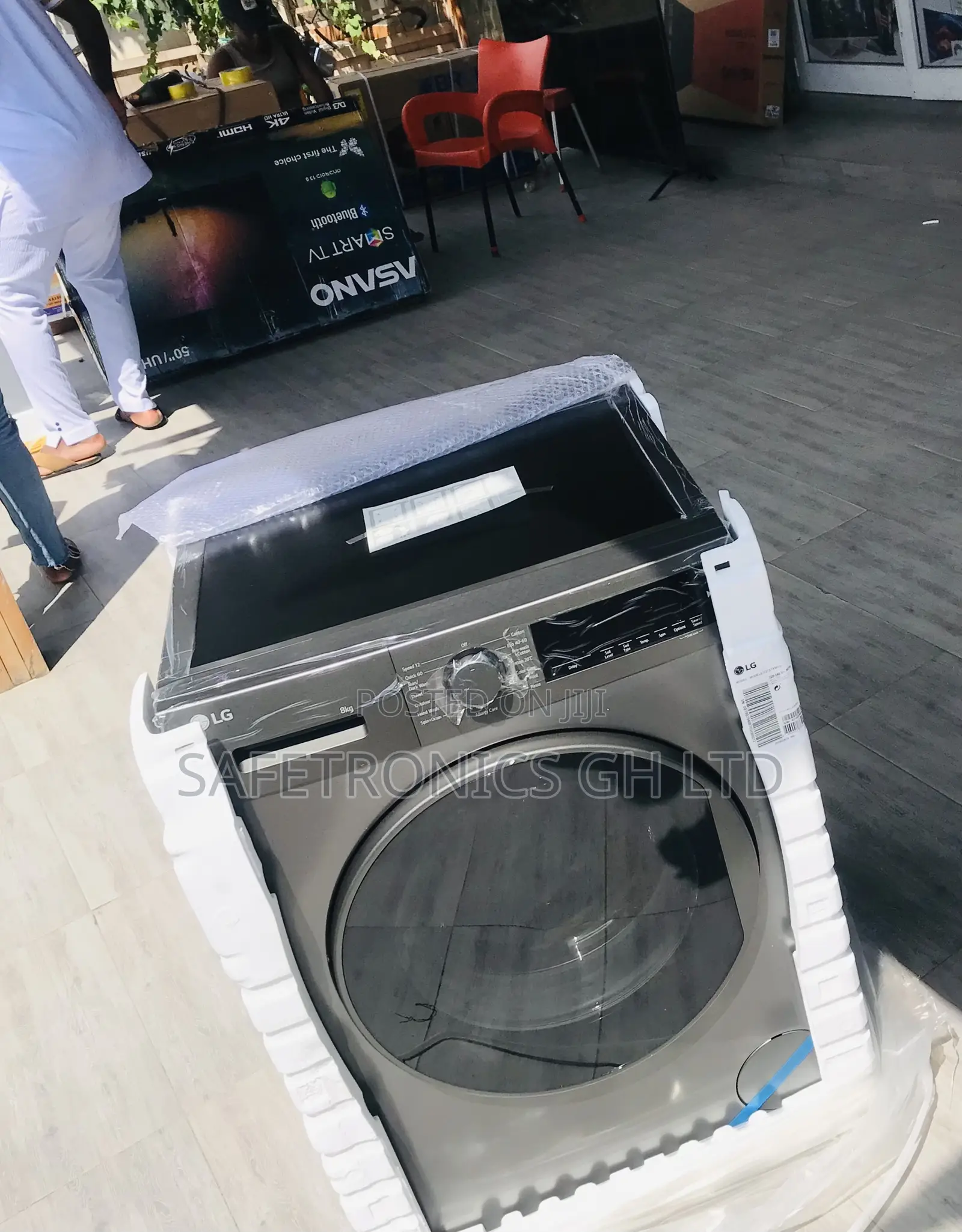 Low Noise F2Y1TYP6J 8kg Full Auto LG Frontload Washer