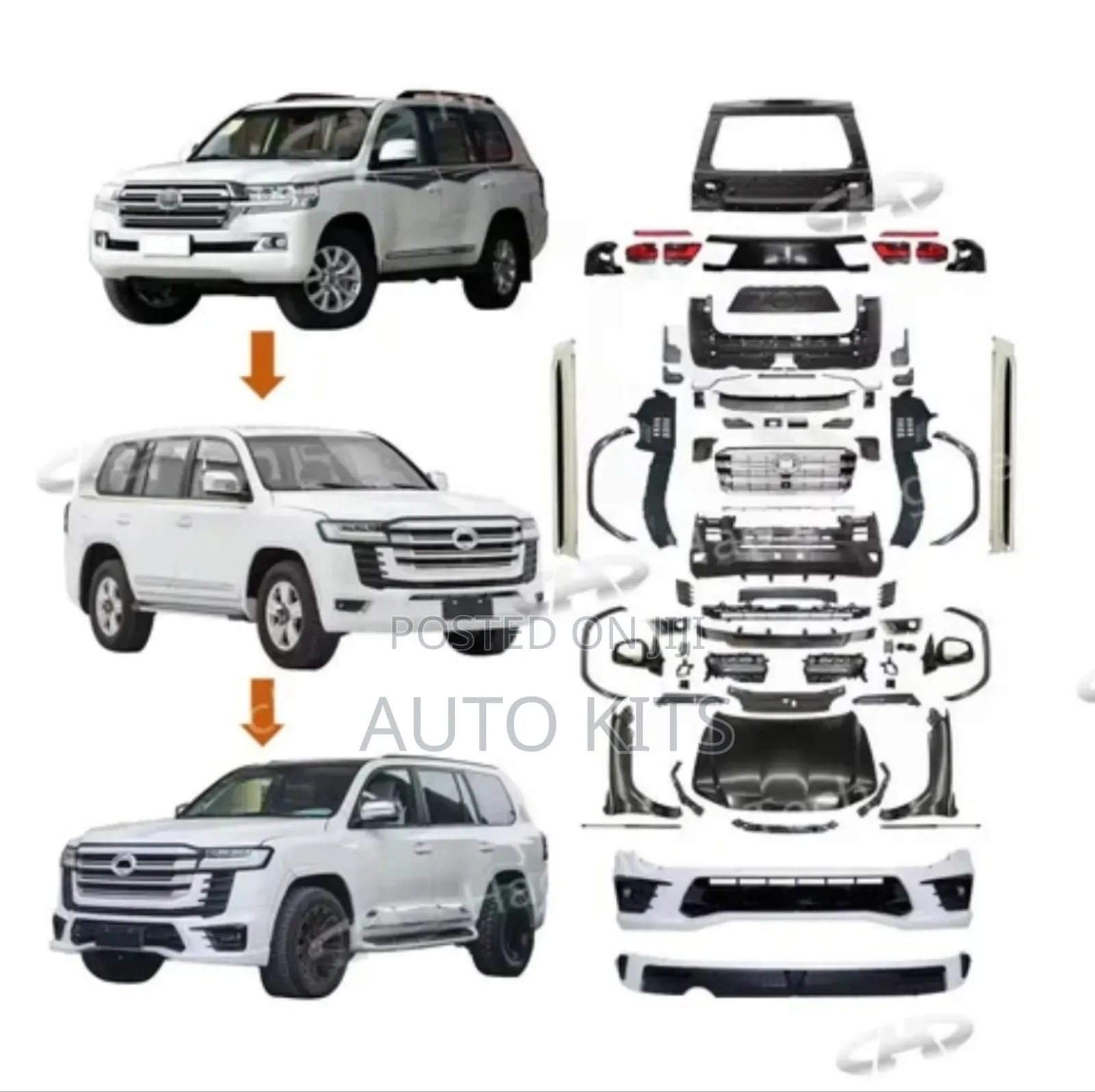 Toyota Landcruiser Upgrade Kits From 2010 -18-22