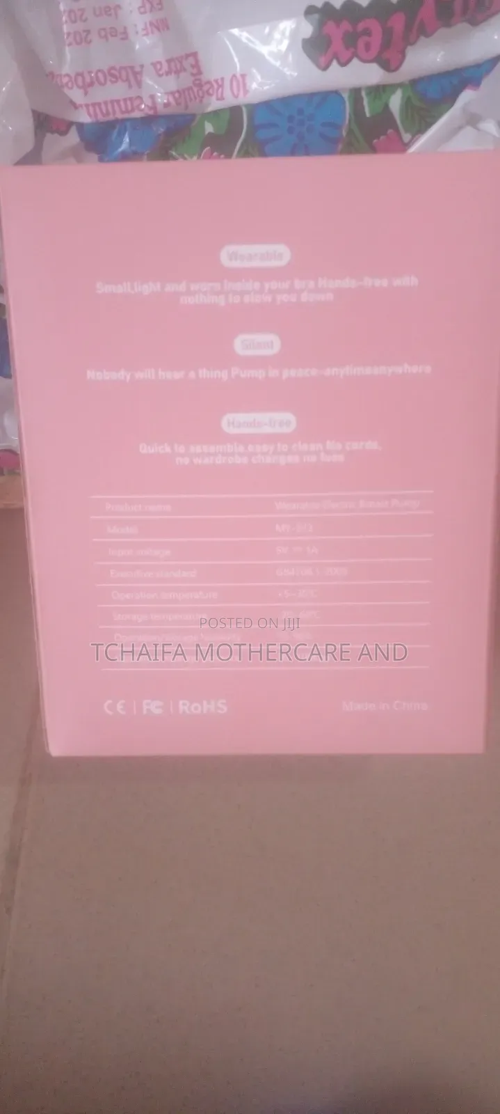 Single Wearable Electric Breast Pump
