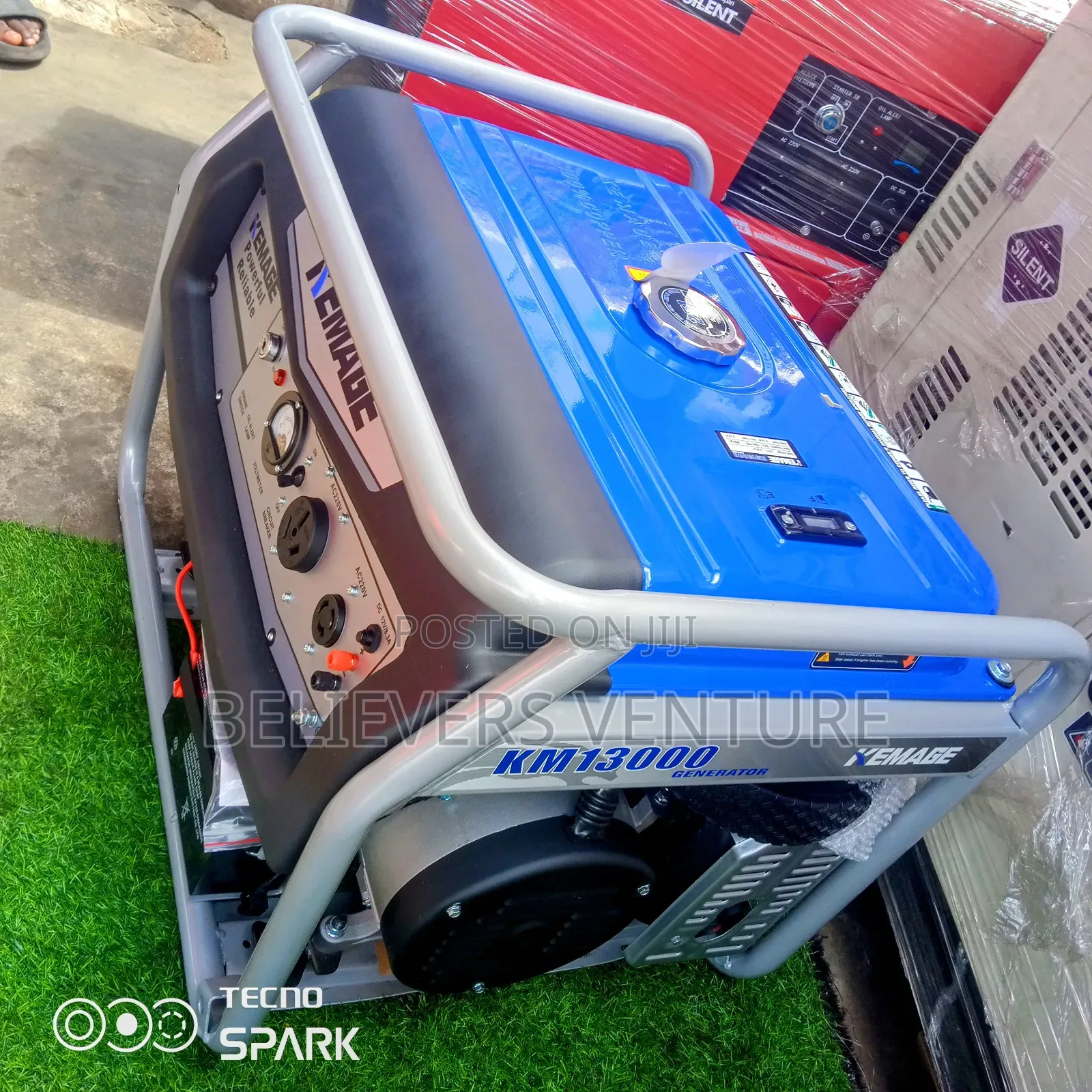 Heavy Duty Kemage Petrol Generator Key Start Generator 12kva