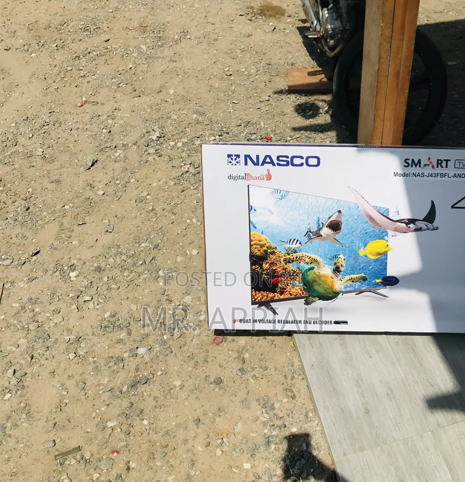 Choose Unique Nasco 43 Inch FHD Smart Android Tv.