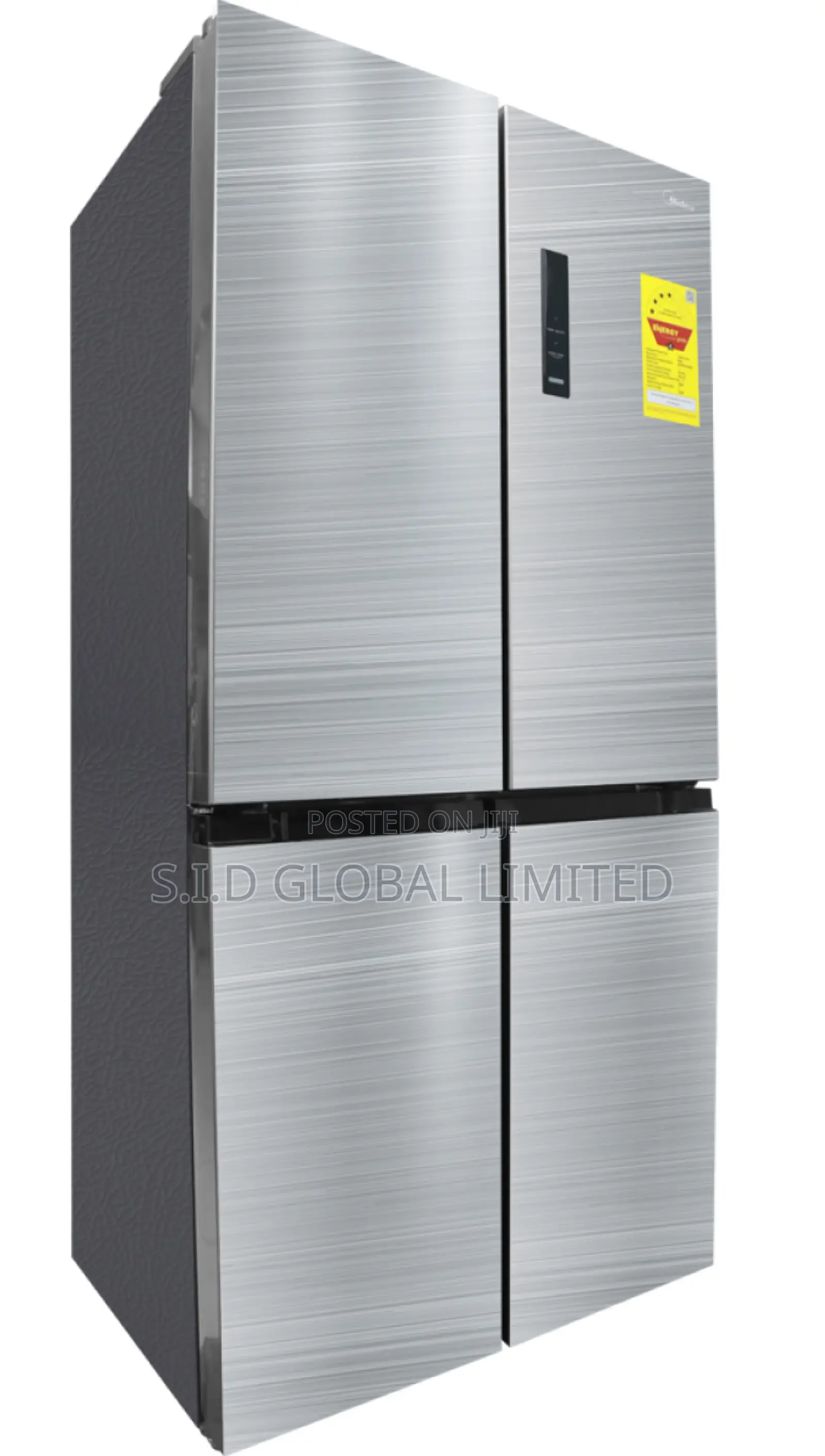 Cold Tech, Warm Hearts With MIDEA474LTR- 4-Doors-French-Door